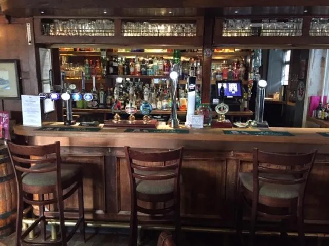 Lounge or bar in The Feathers