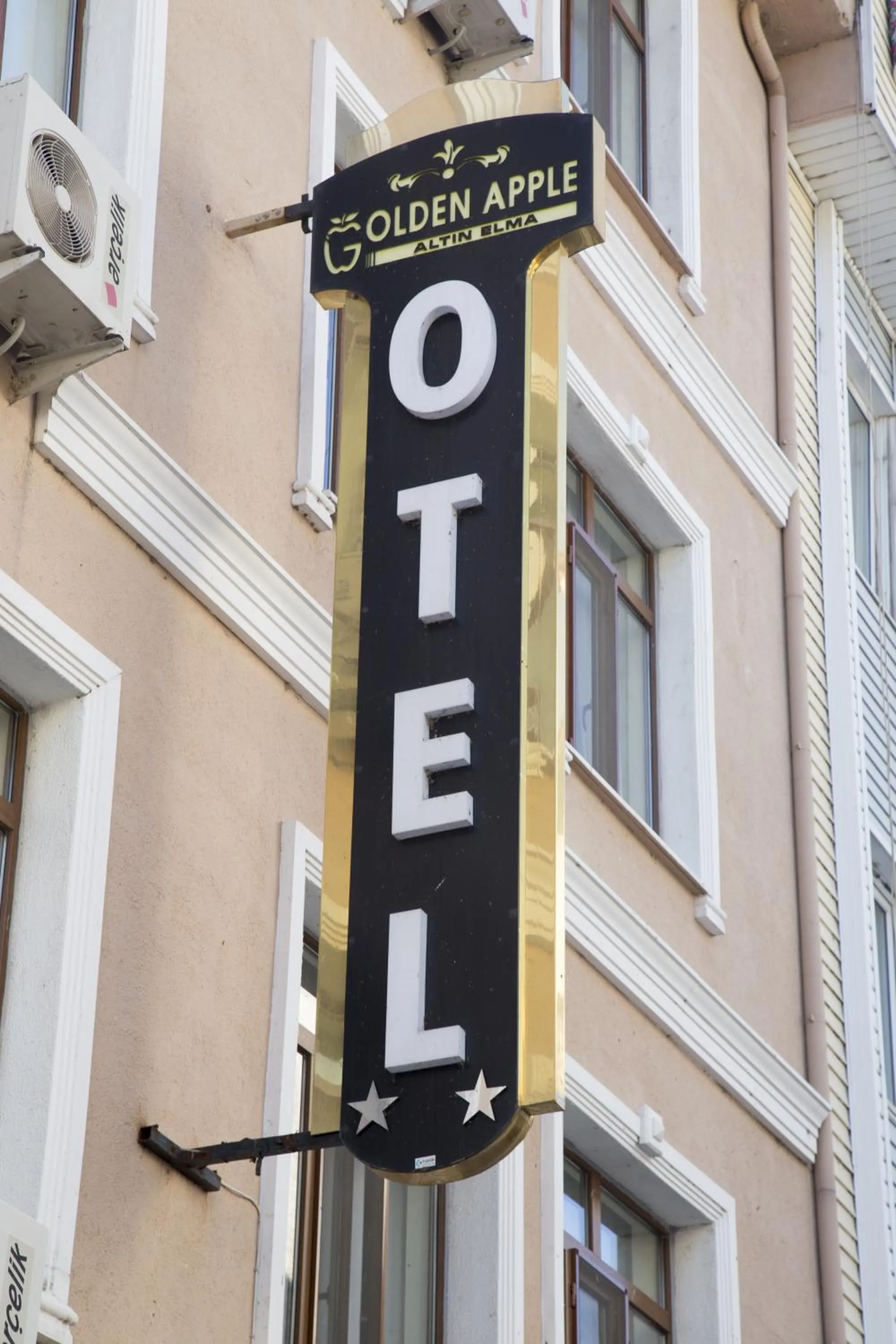 Property building in Golden Apple Hotel