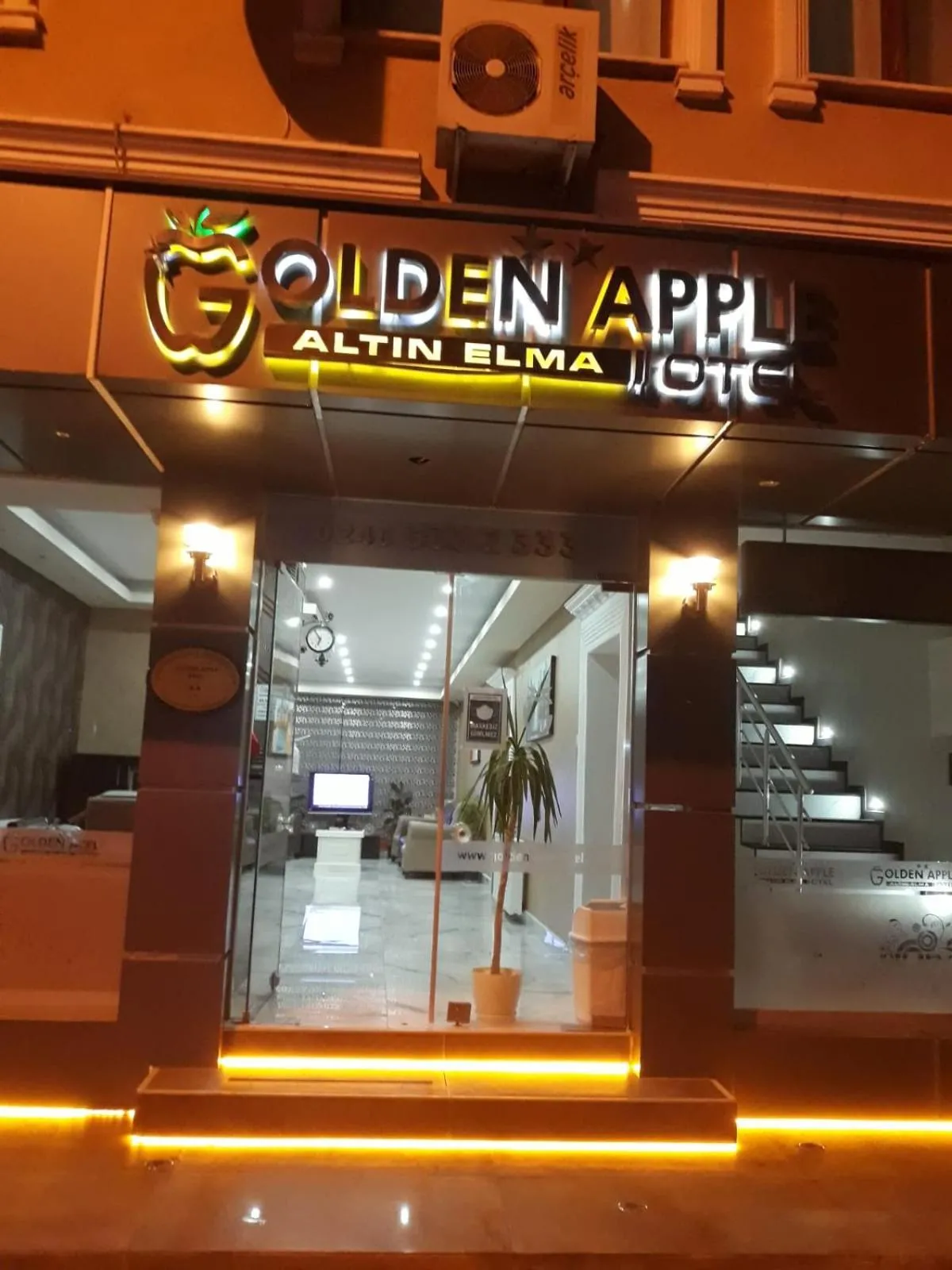 Property building in Golden Apple Hotel