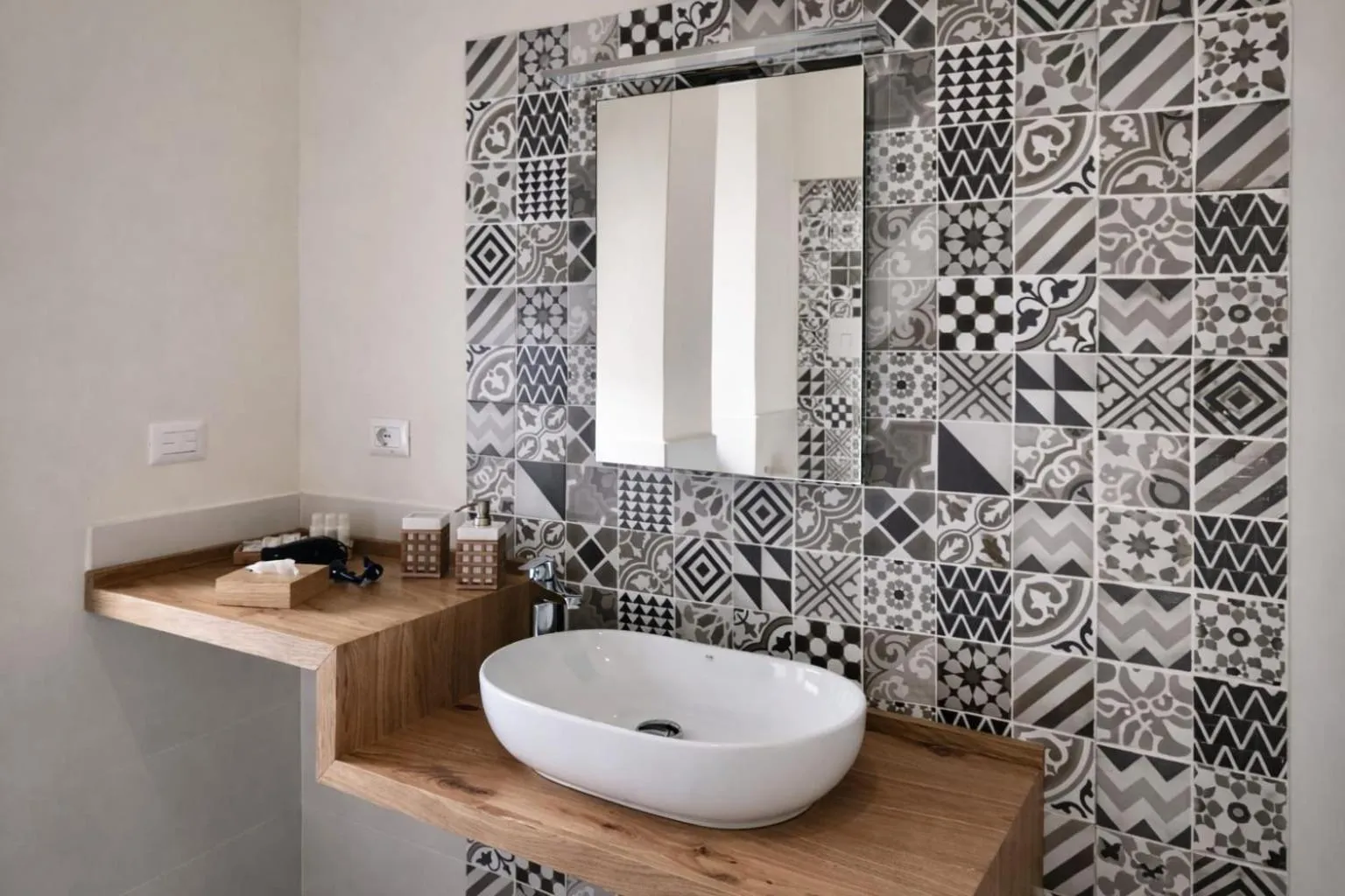 Bathroom in La Via del Mare