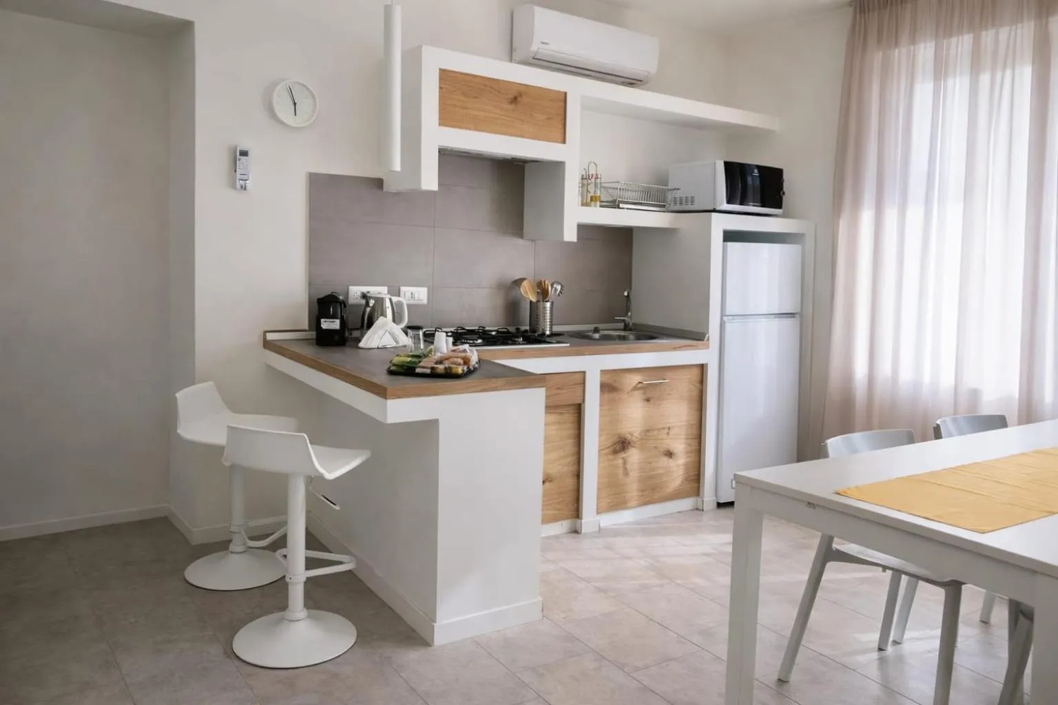 kitchen in La Via del Mare