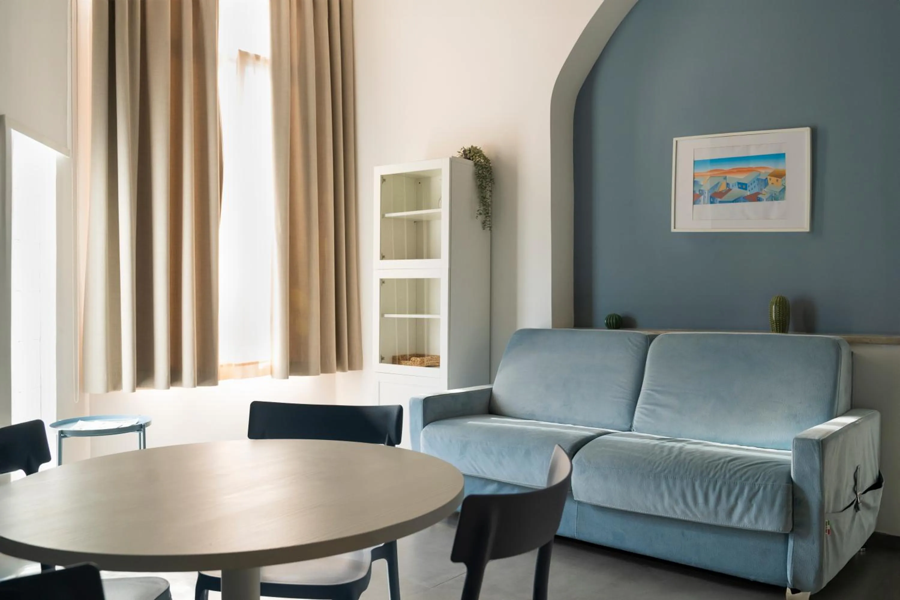 Living room in La Via del Mare