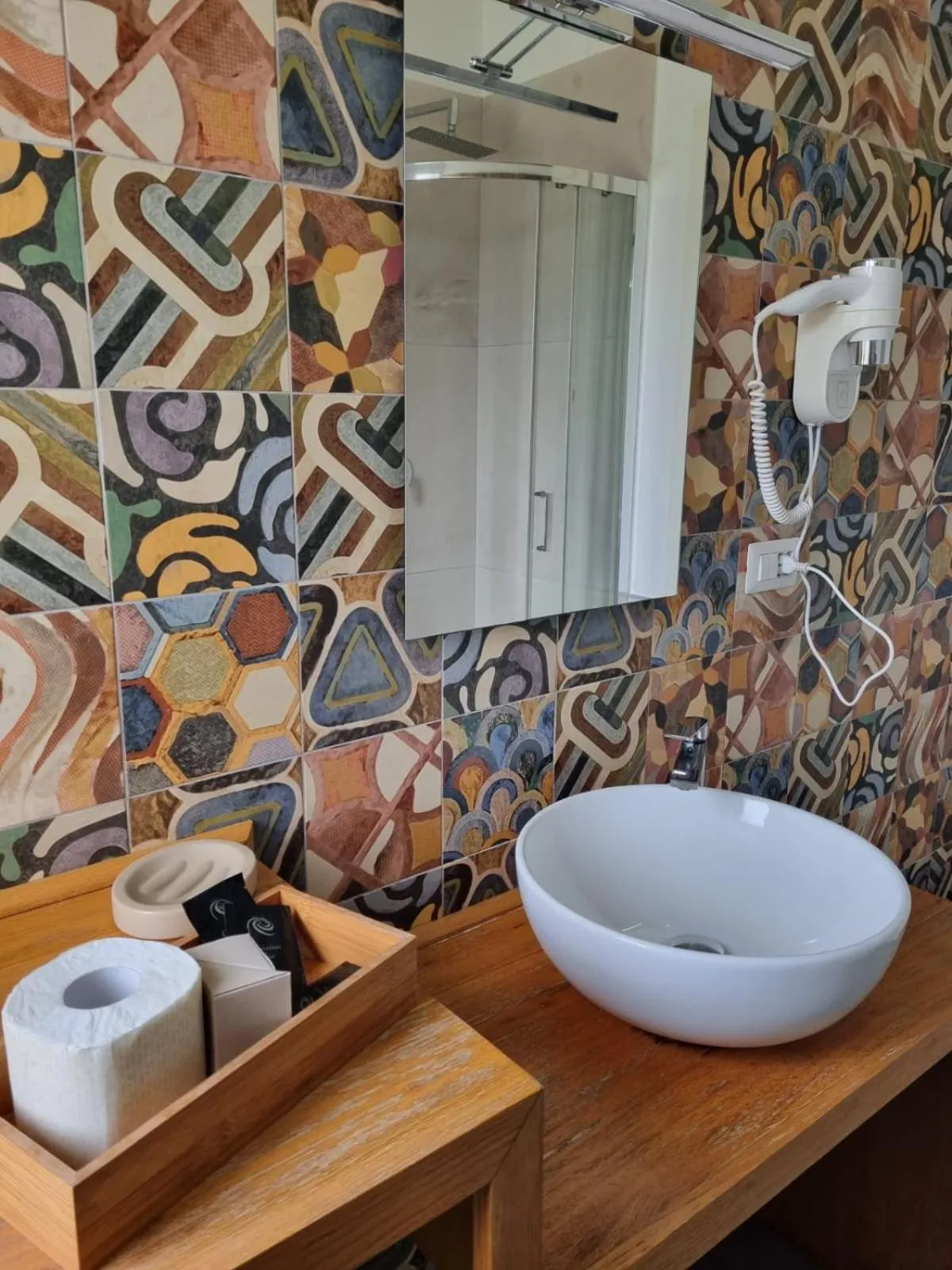 Bathroom in La Via del Mare