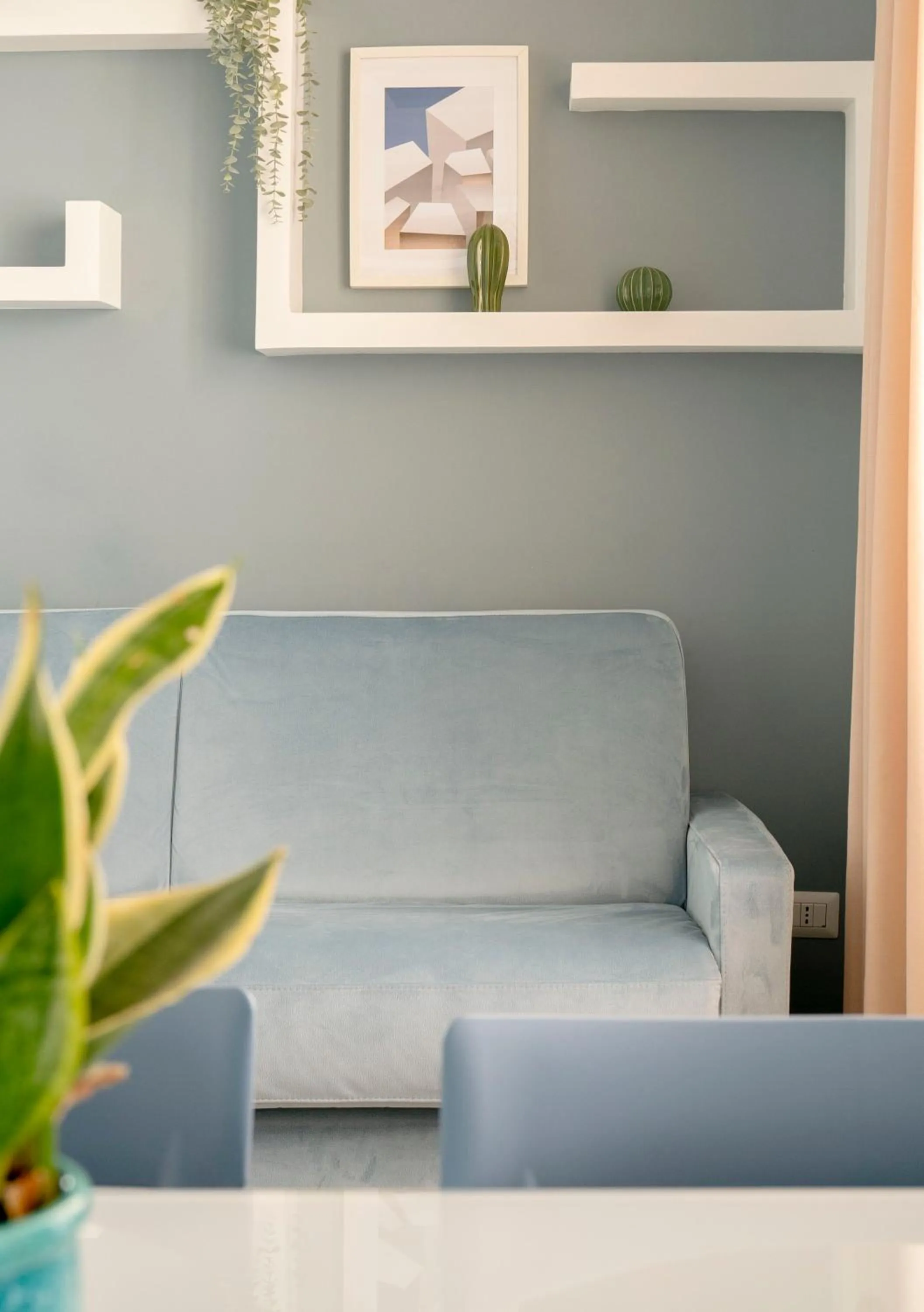 Living room in La Via del Mare