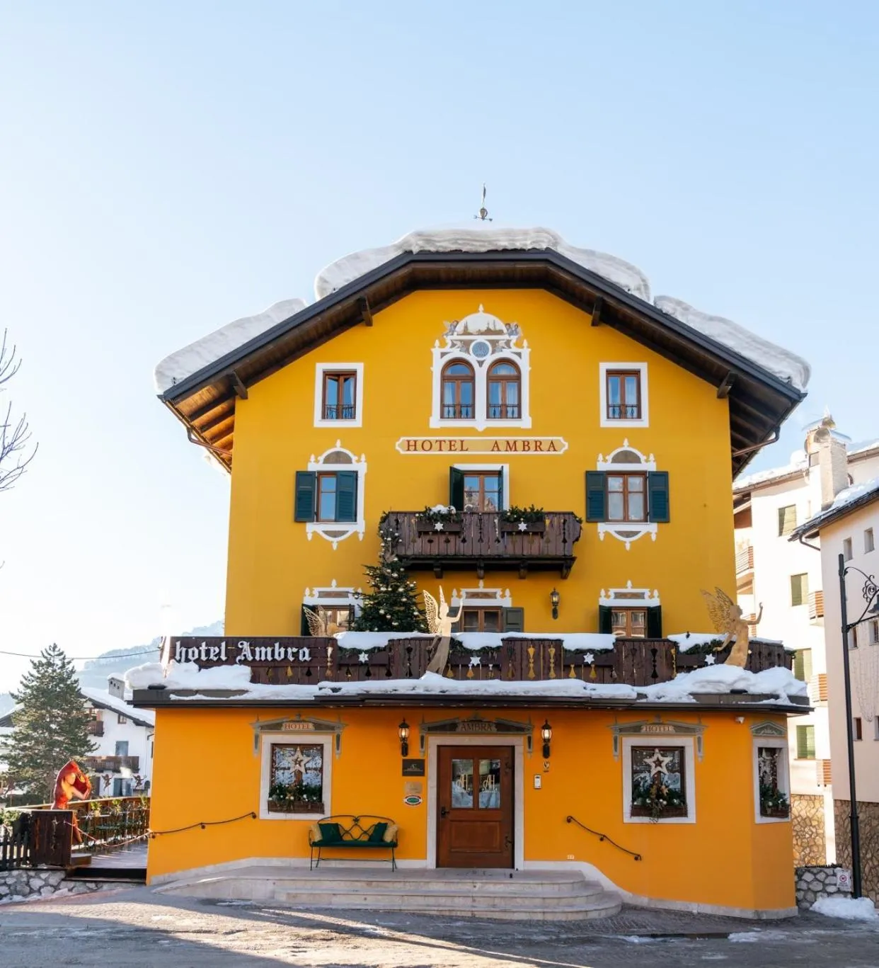 Property building in Ambra Cortina Luxury&Fashion Hotel
