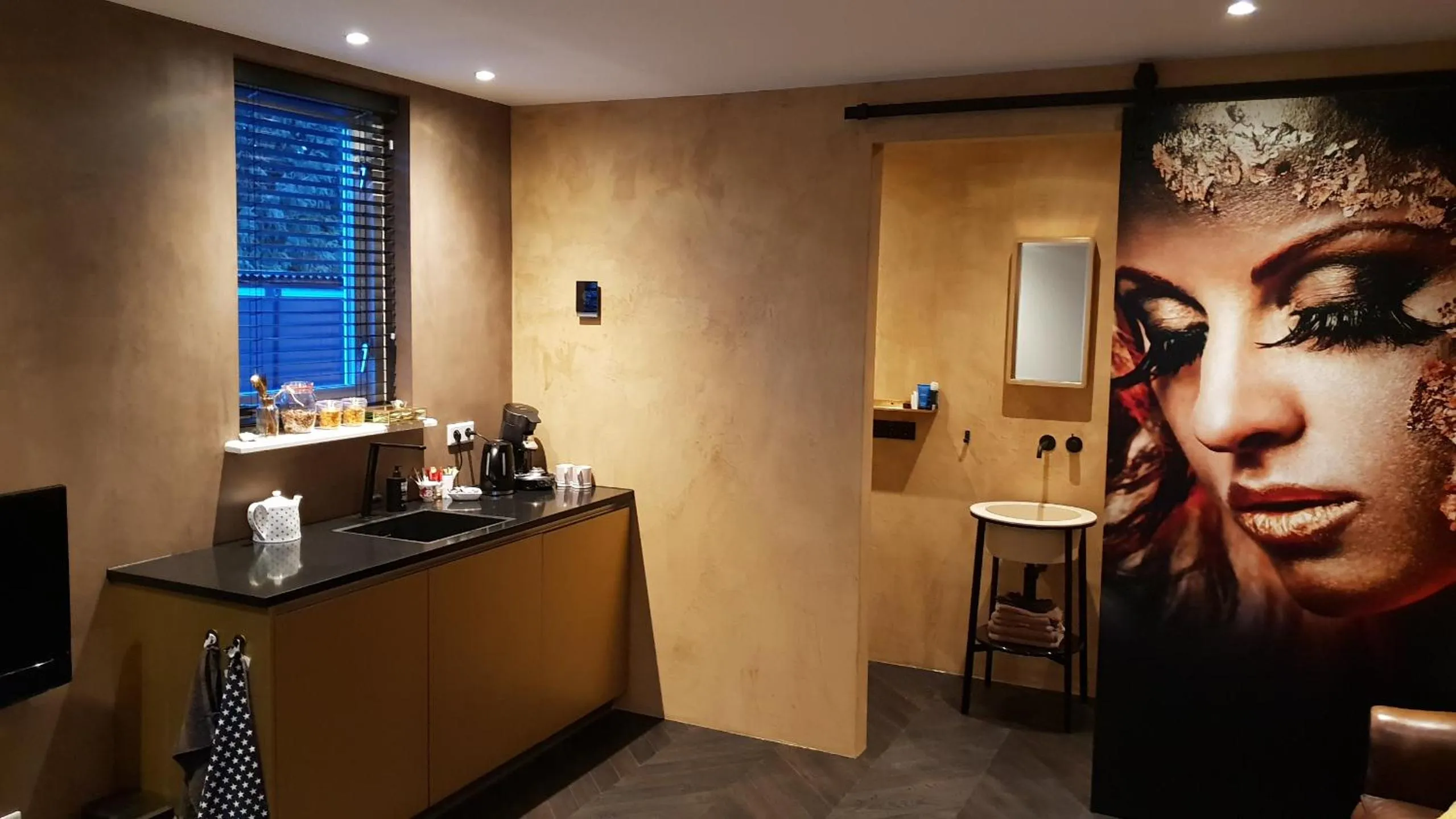 kitchen in Bed & Breakfast Coopz