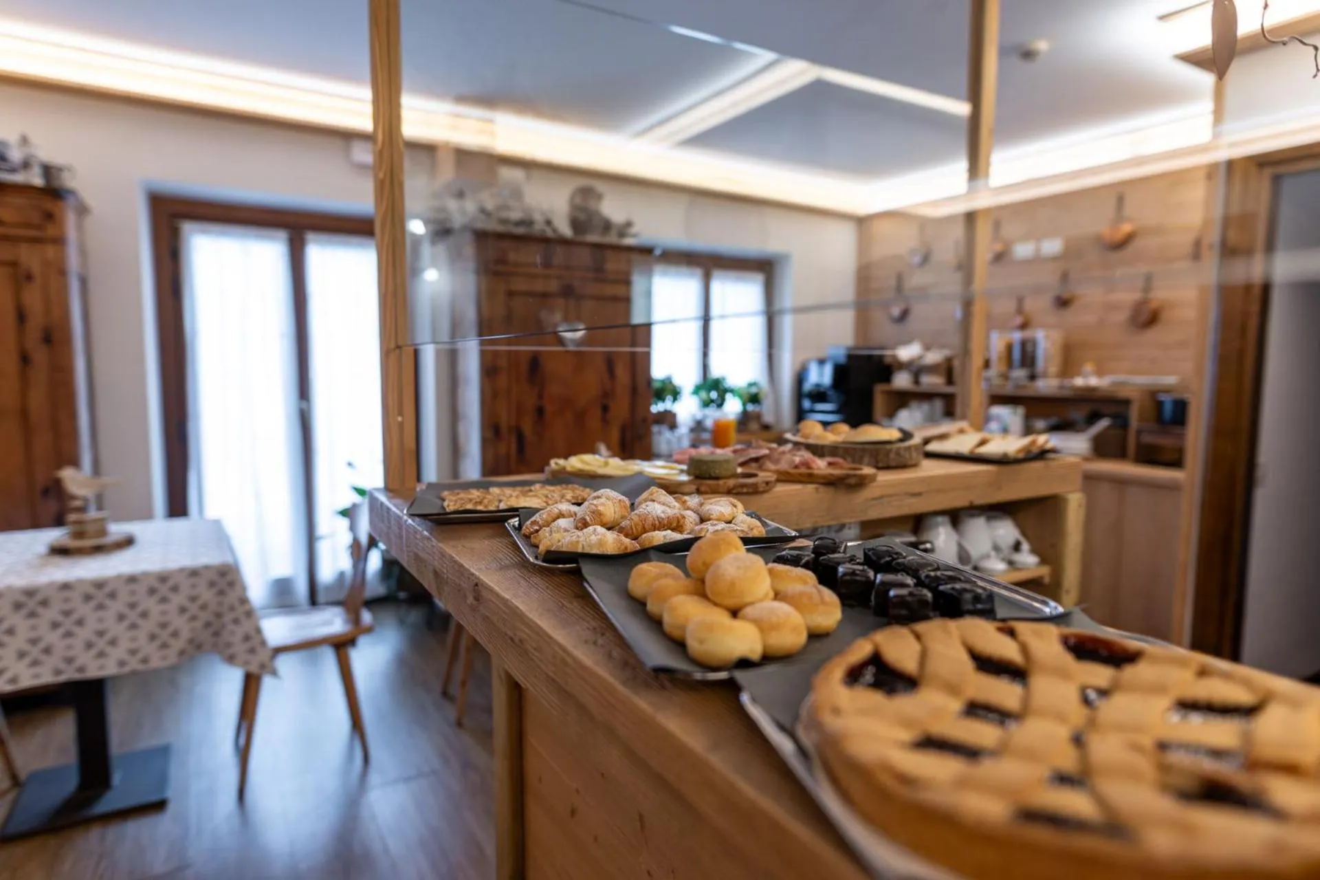 Breakfast in Hotel Panda Cortina- ricarica auto elettriche