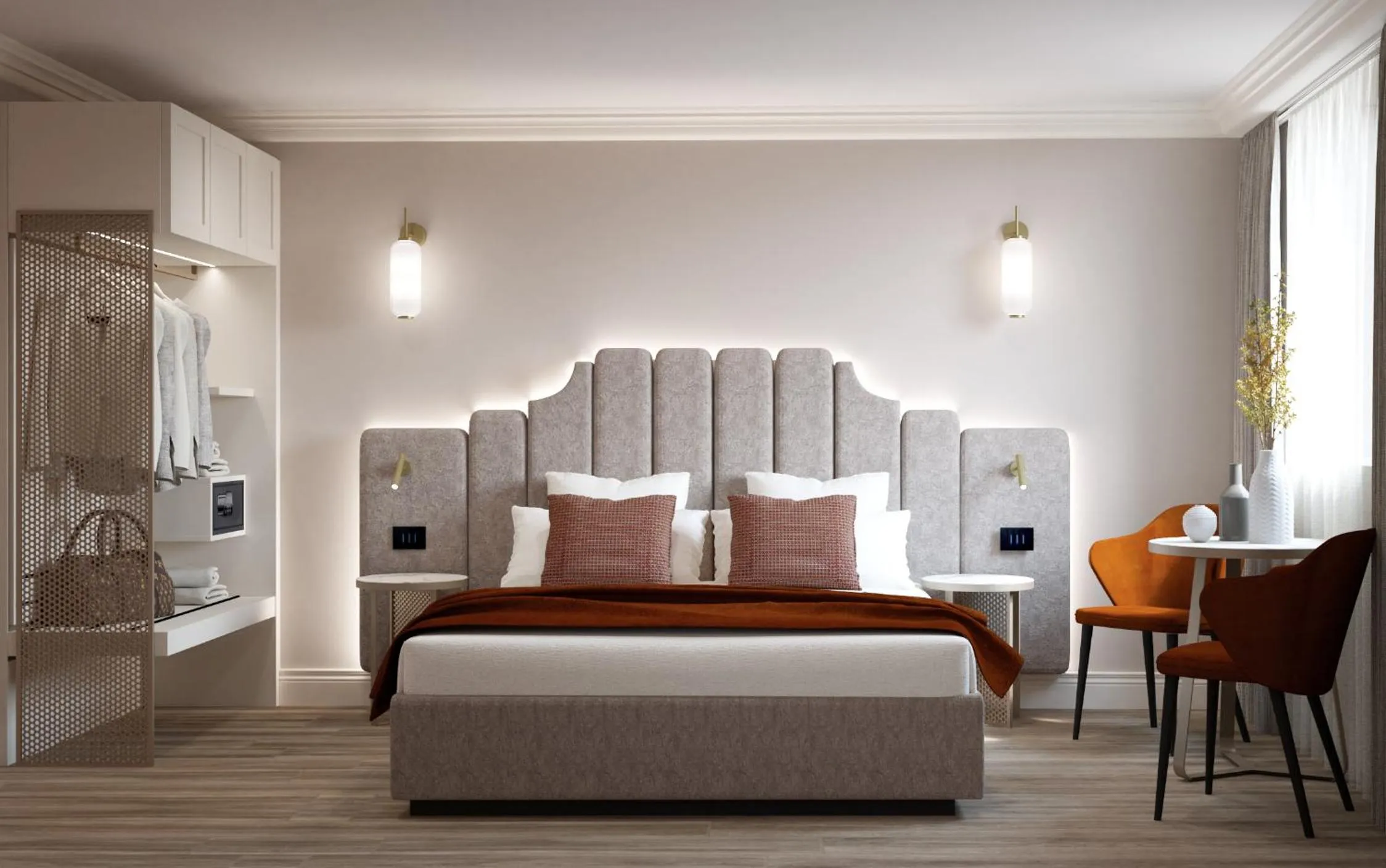 Bedroom, Bed in Hotel Venezia