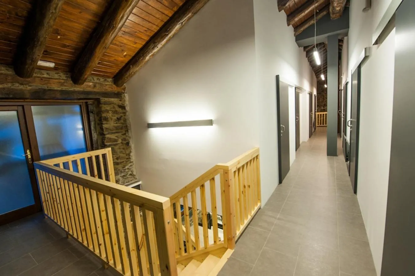 Decorative detail in Mountain Hostel Tarter