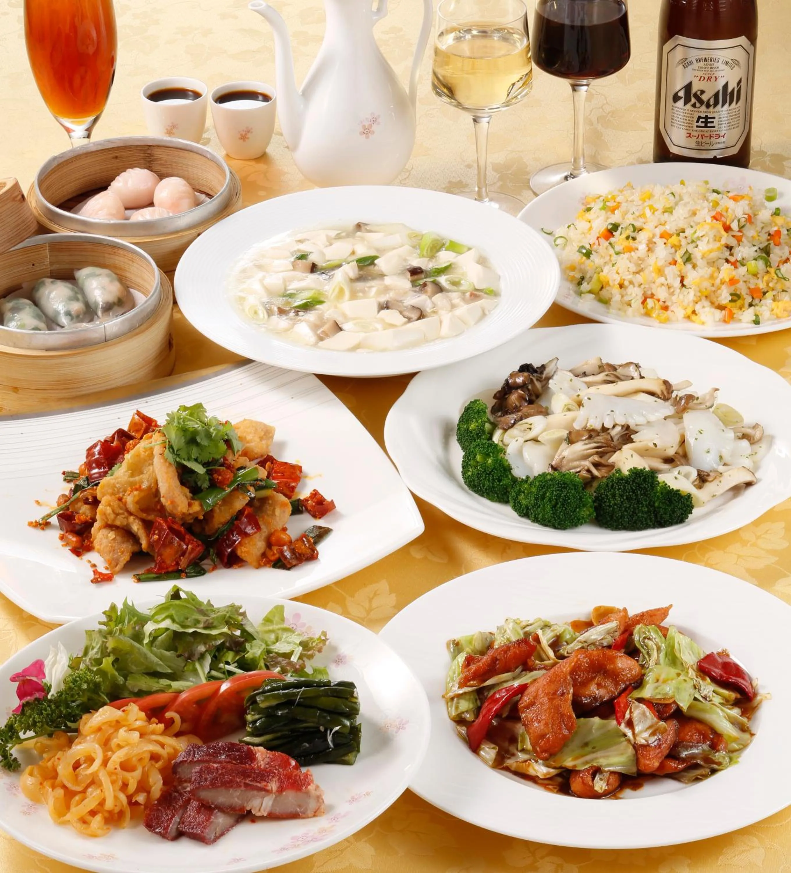 Dinner, Lunch and Dinner in Keio Plaza Hotel Tama