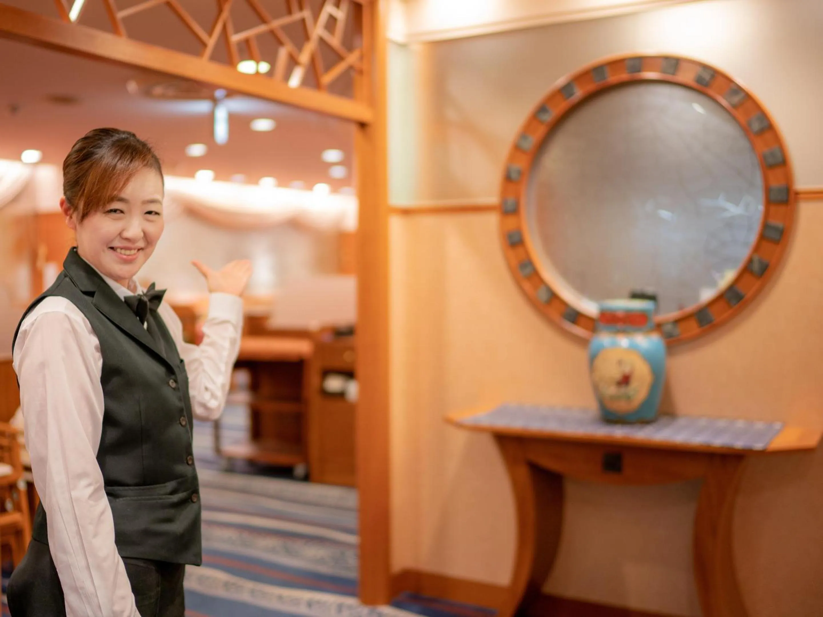 Staff in Keio Plaza Hotel Tama