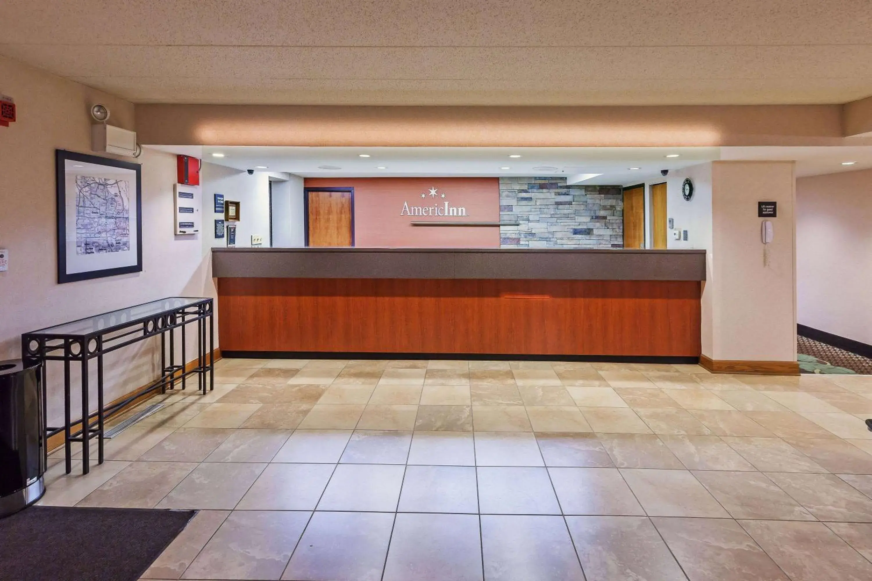 Lobby or reception in AmericInn by Wyndham Omaha Lobby or reception in AmericInn by Wyndham Omaha