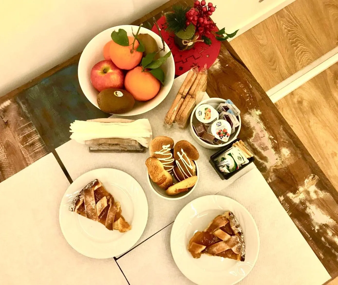 Continental breakfast in Ai Tre Mercati