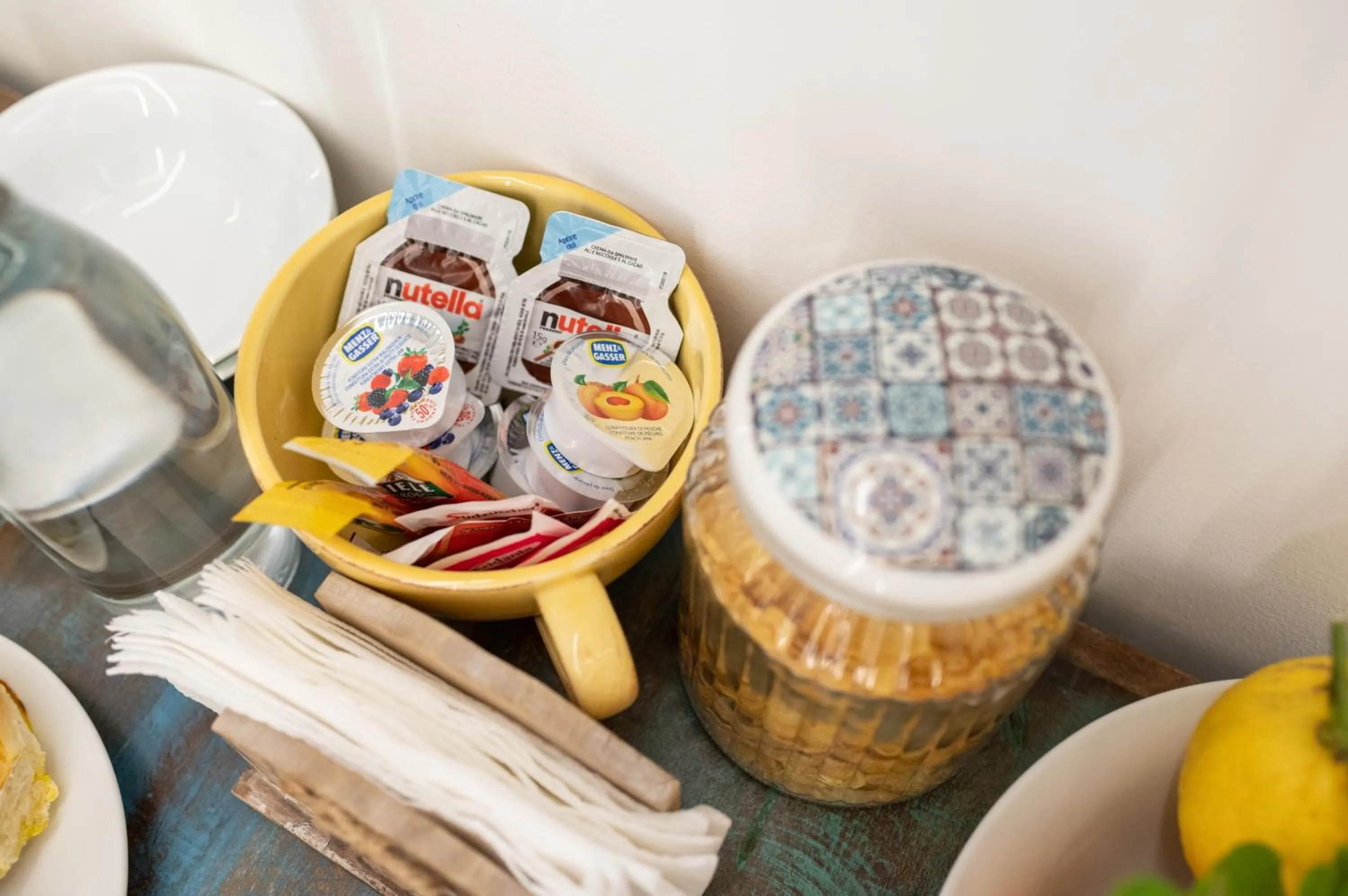 Decorative detail in Ai Tre Mercati