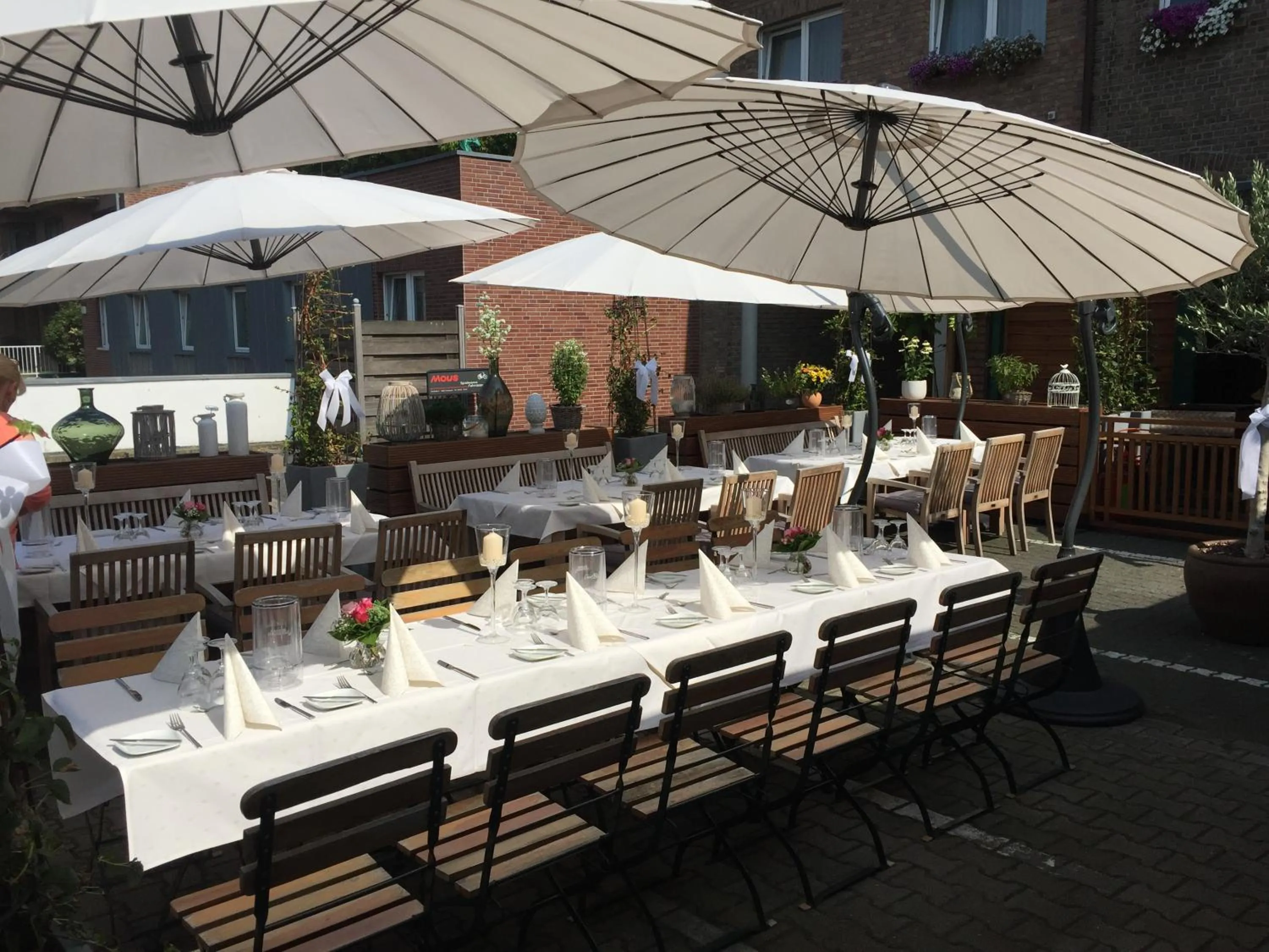 Patio in Hotel Zur Krone