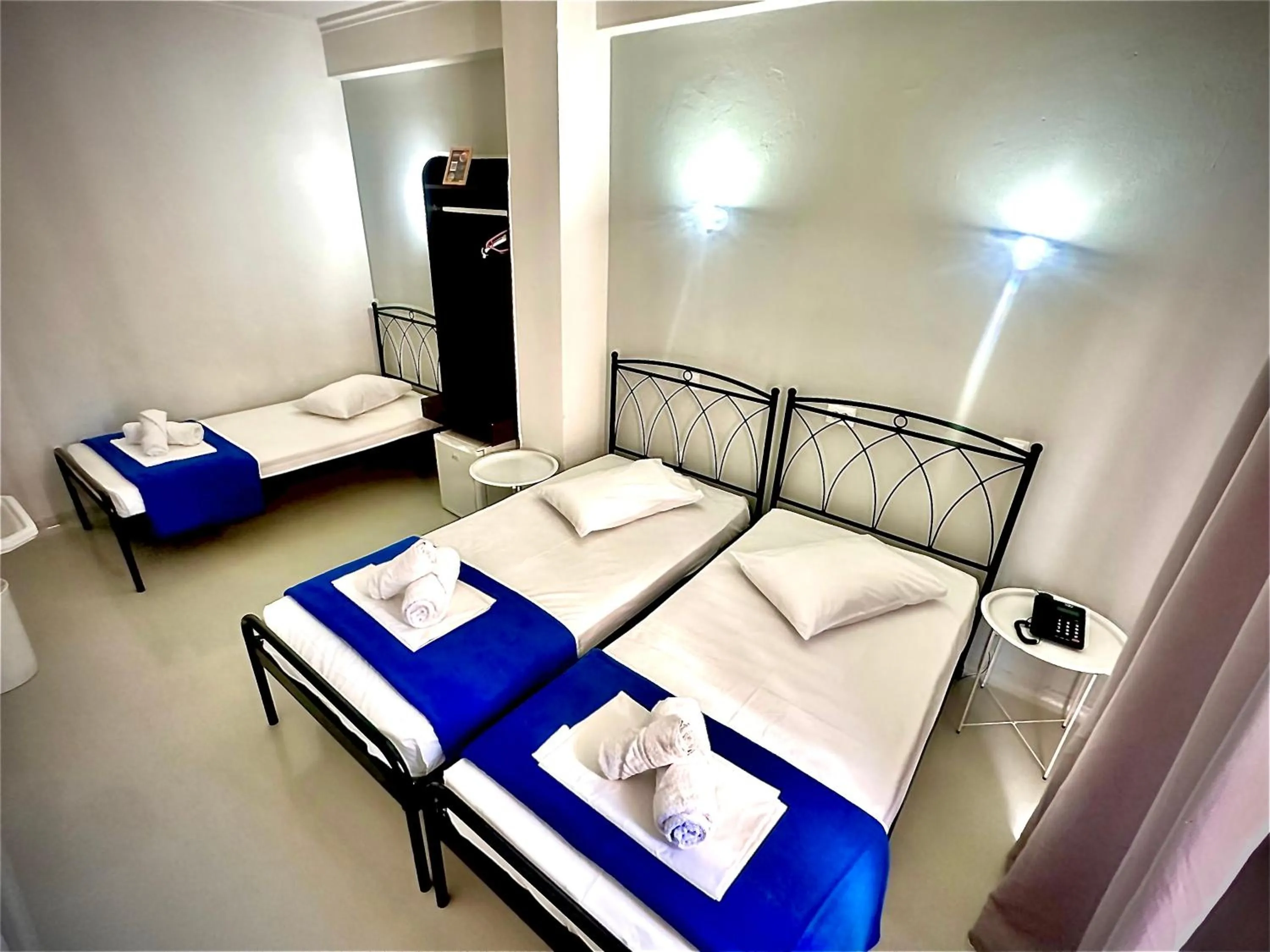 Bed in Sparta Team Hotel