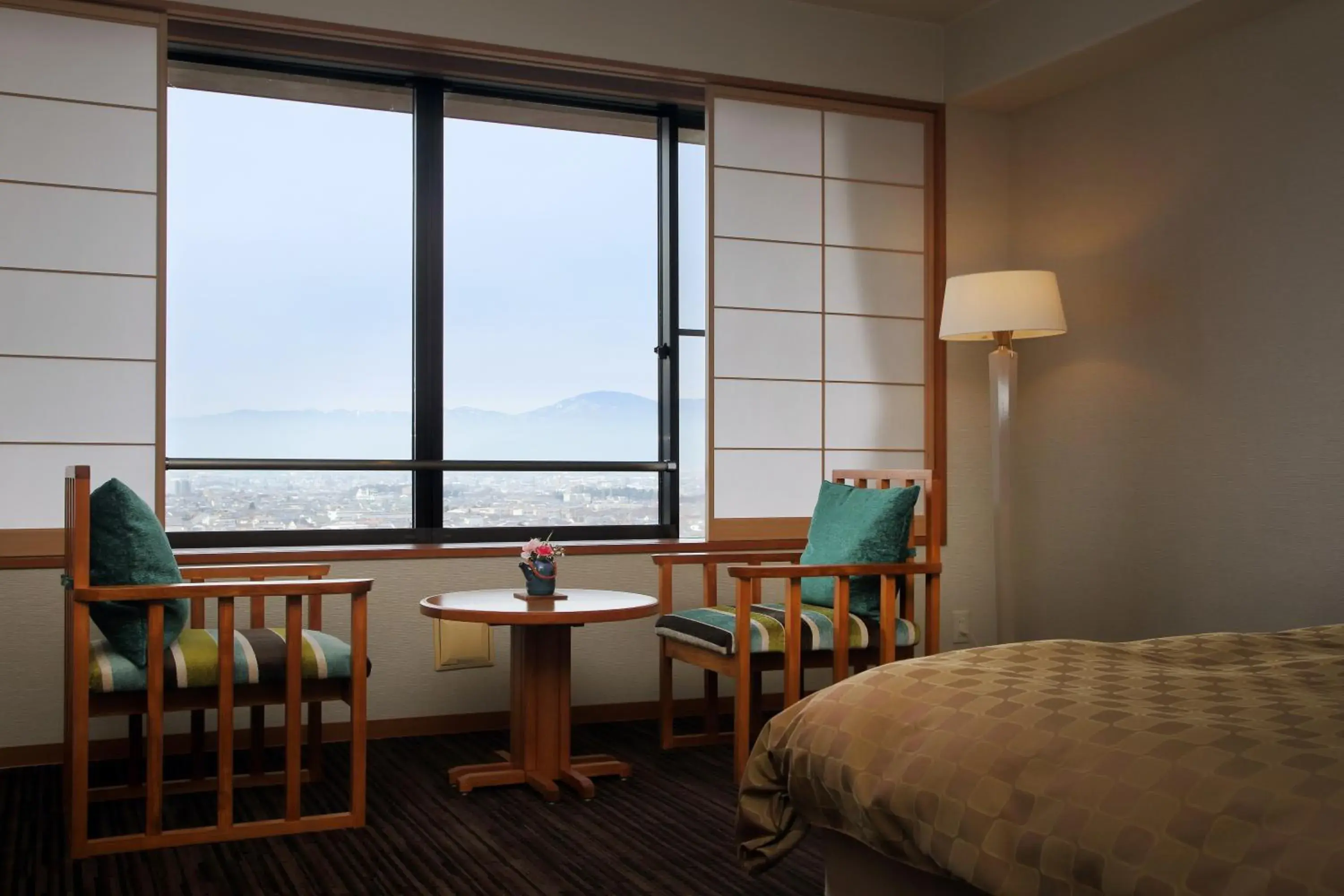 View (from property/room), Bed in Shoho View (from property/room), Bed in Shoho