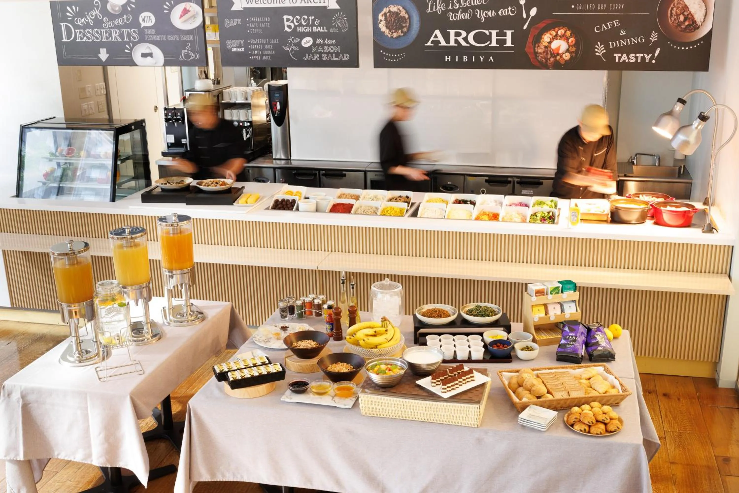 Breakfast in remm Hibiya