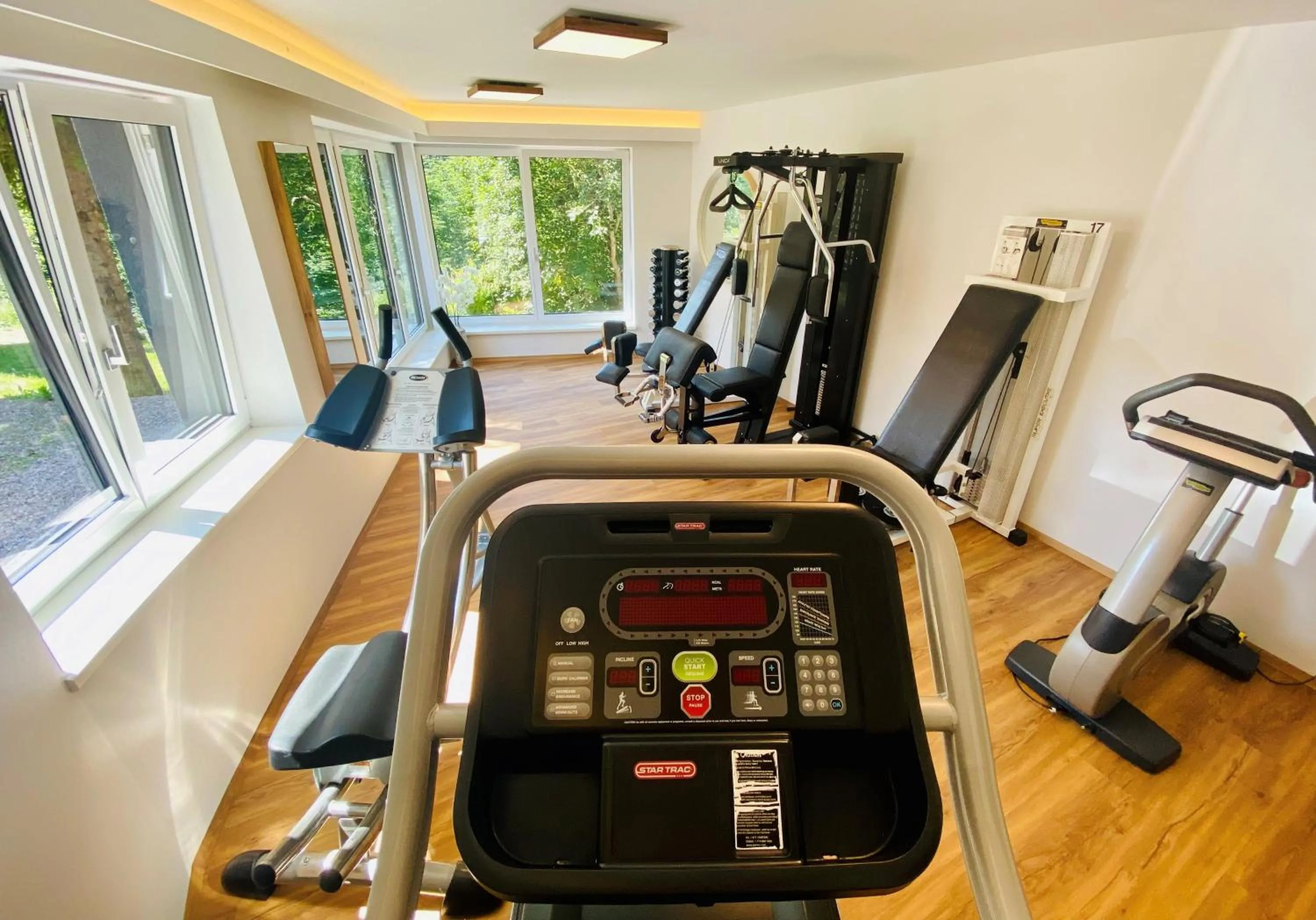 Fitness centre/facilities in Waldrand Apartments