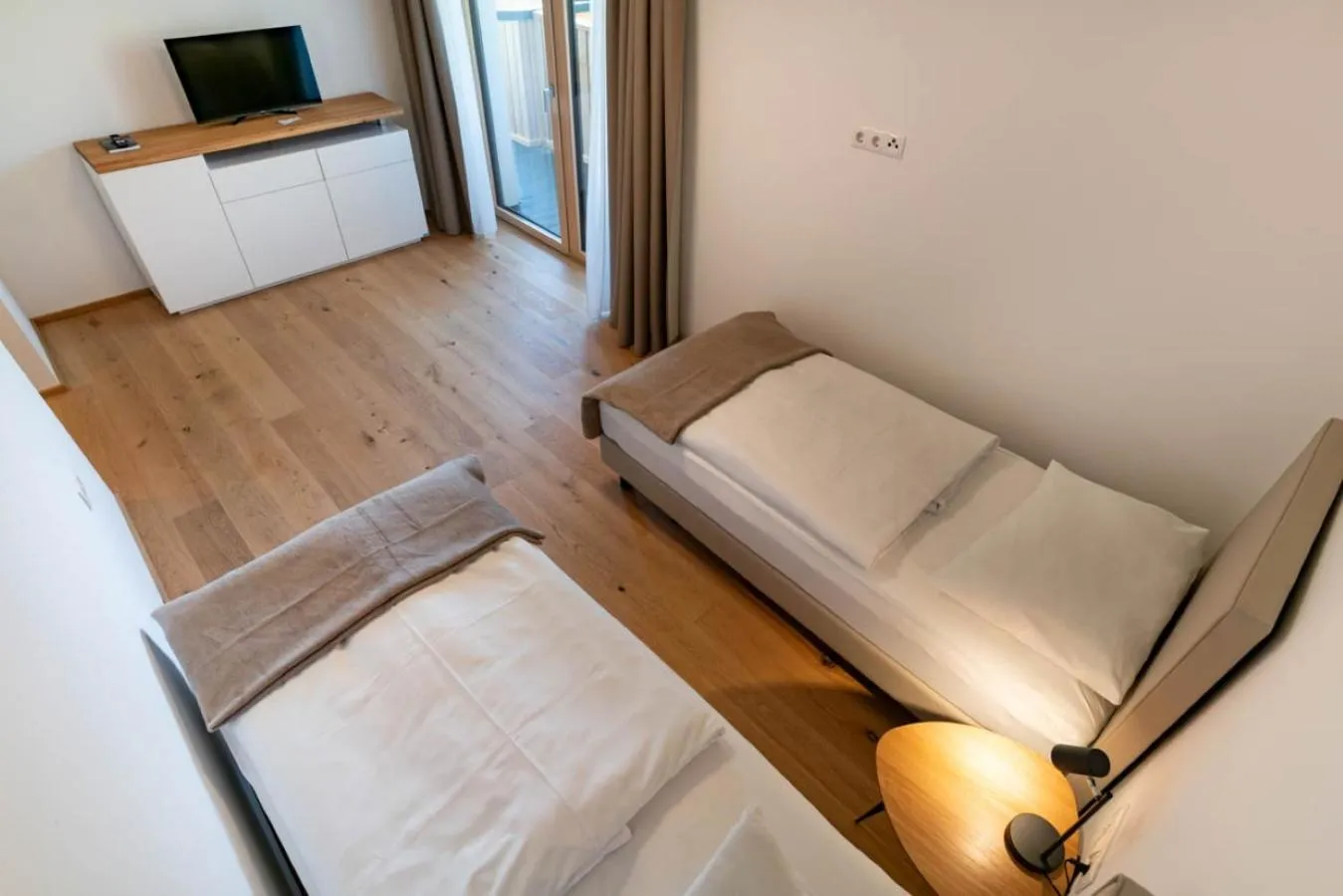 Bed in Waldrand Apartments