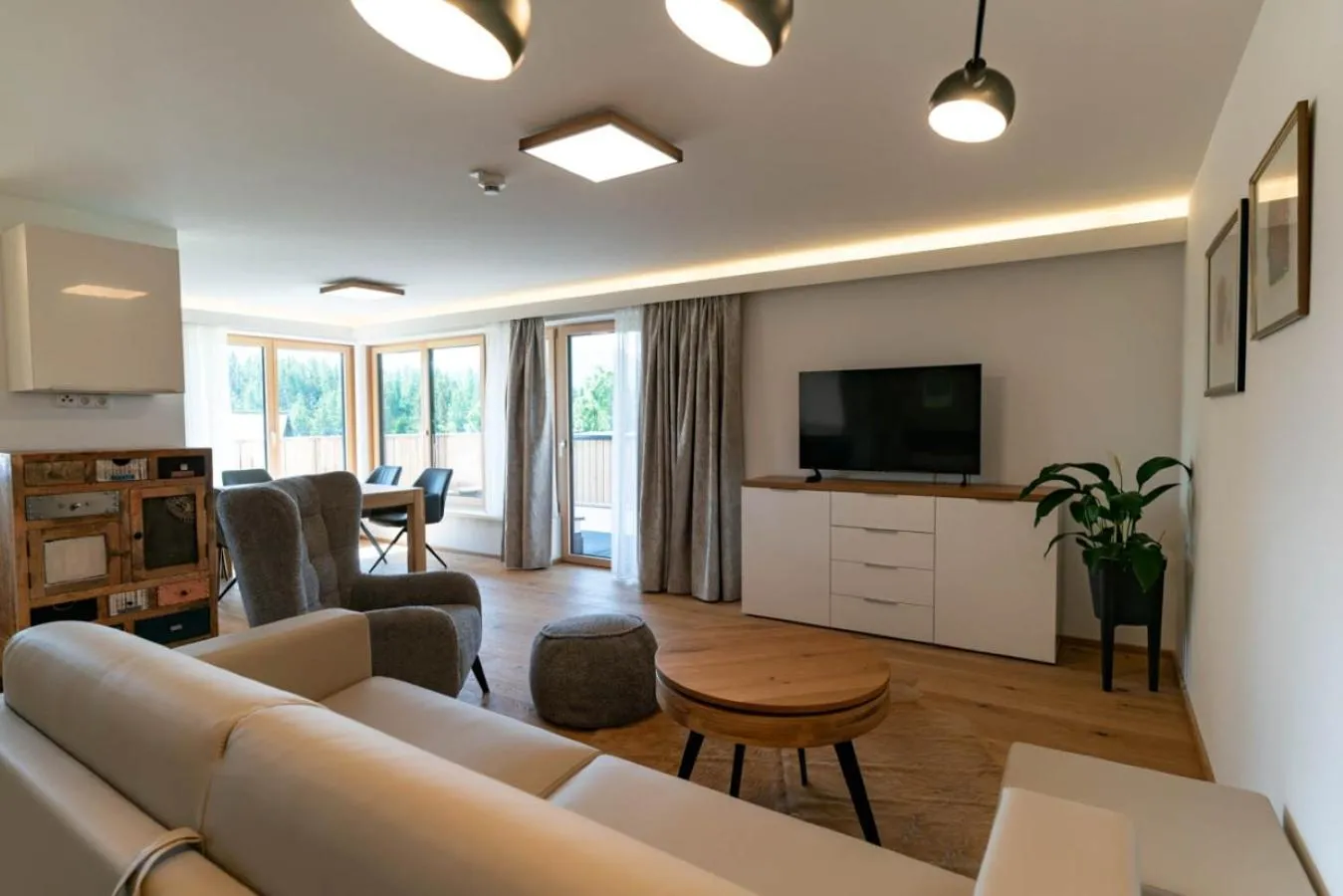 TV and multimedia in Waldrand Apartments