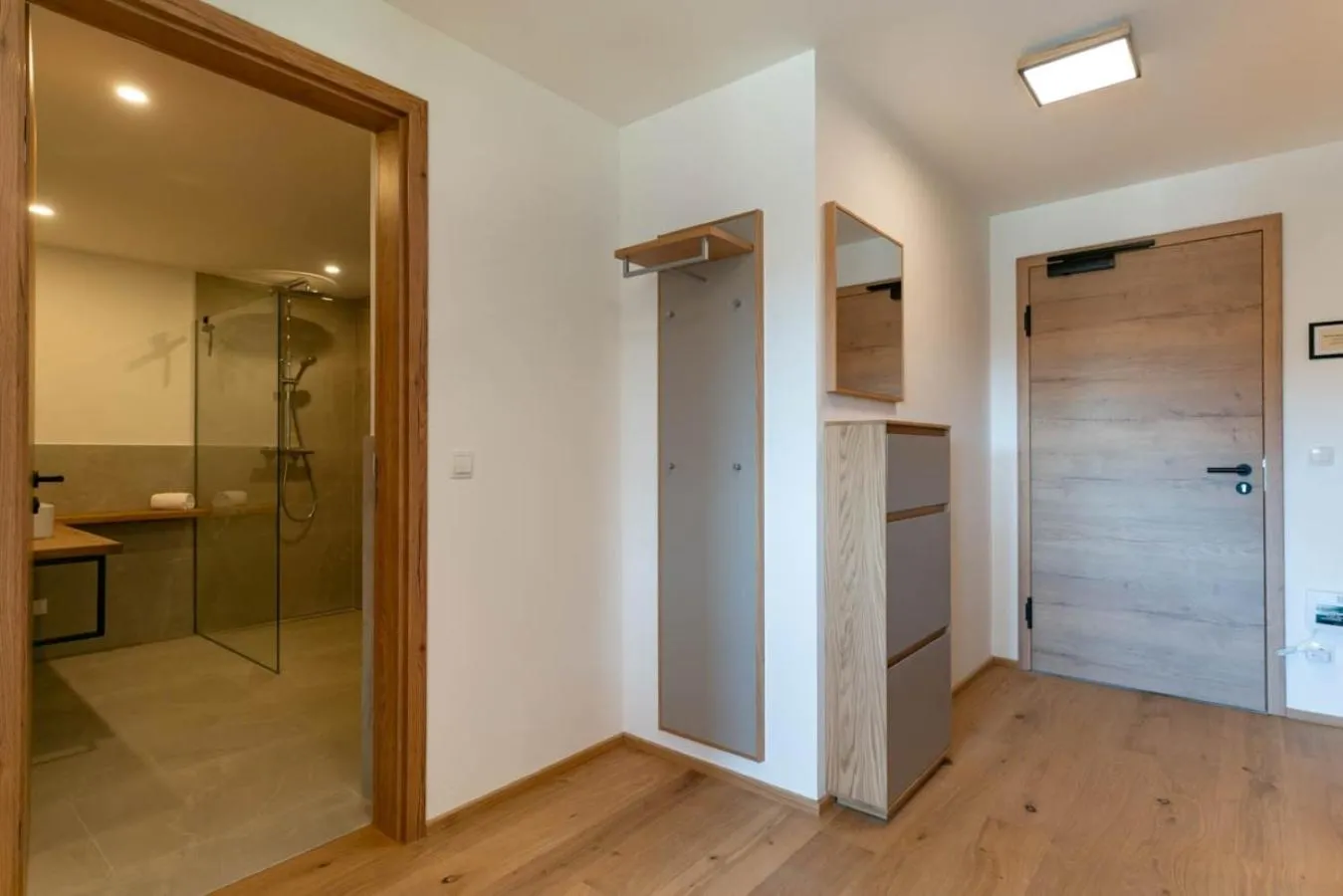 Shower in Waldrand Apartments