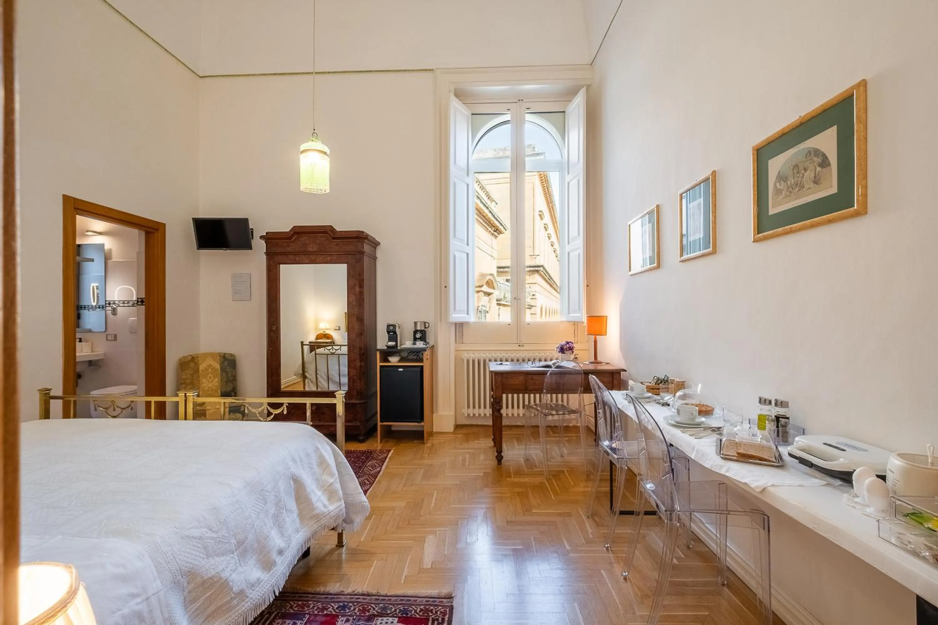 Bedroom, Bed in Palazzo De Giorgi B&B