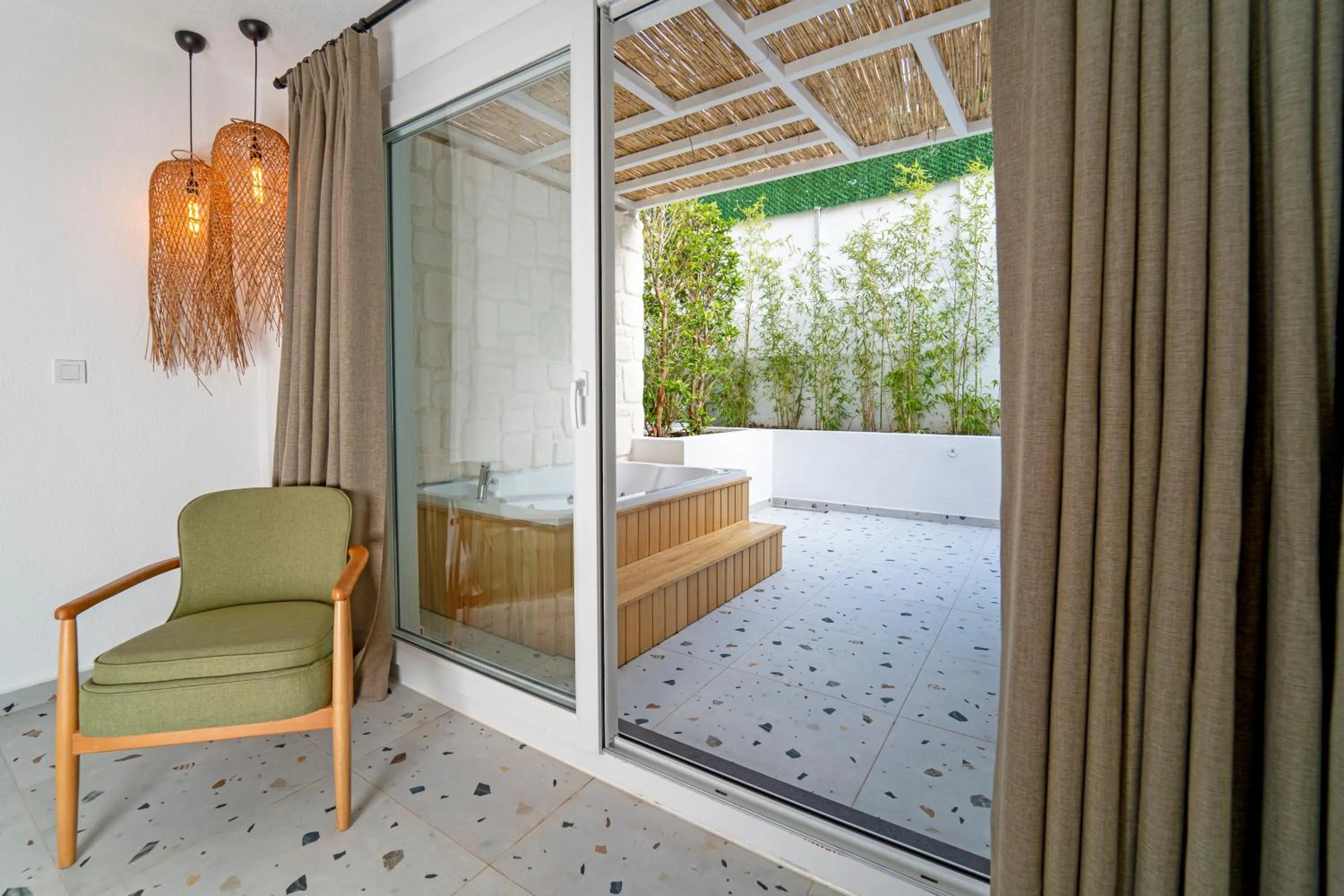 Balcony/Terrace in Hotel Karbel Sun