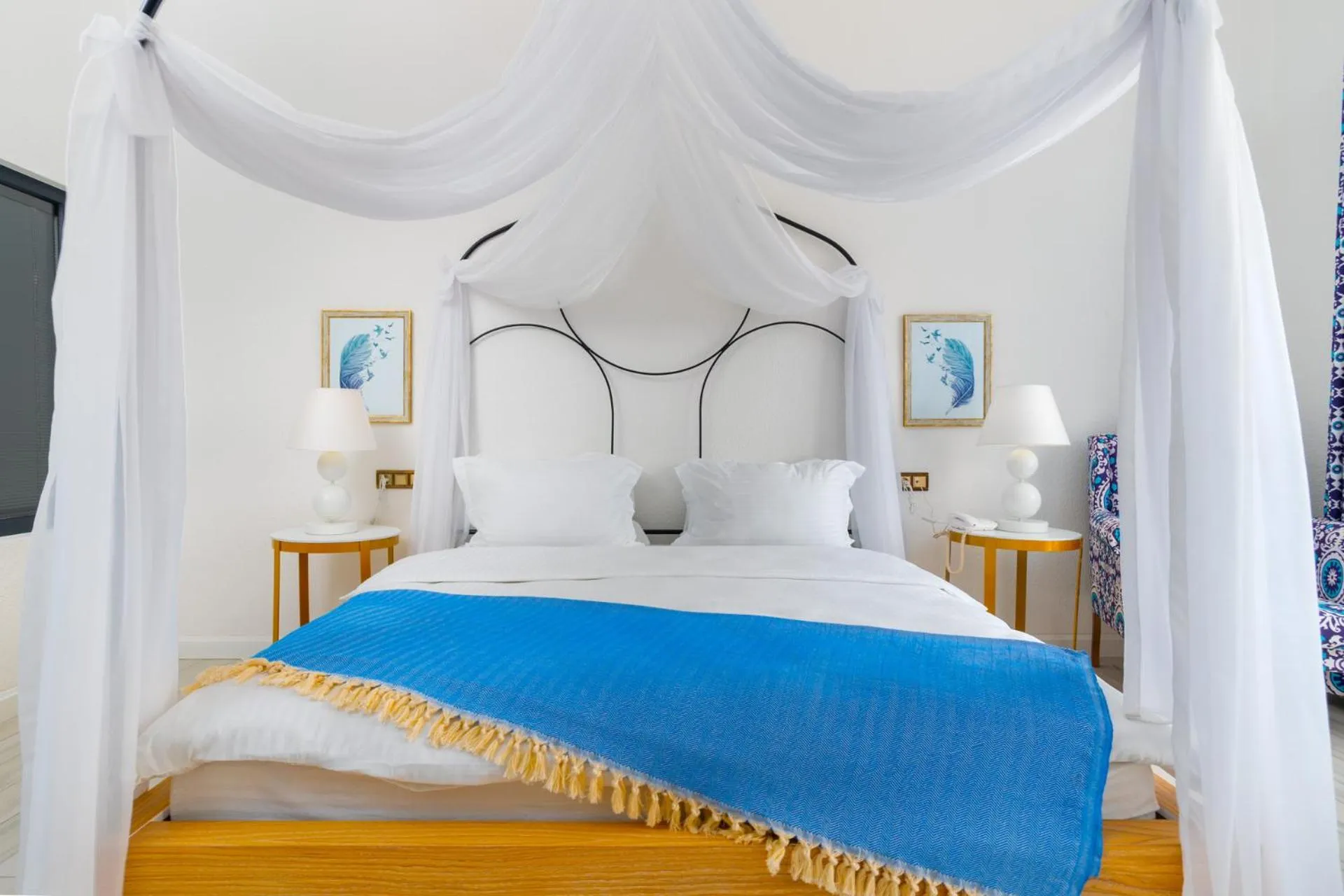 Bed in Hotel Karbel Sun