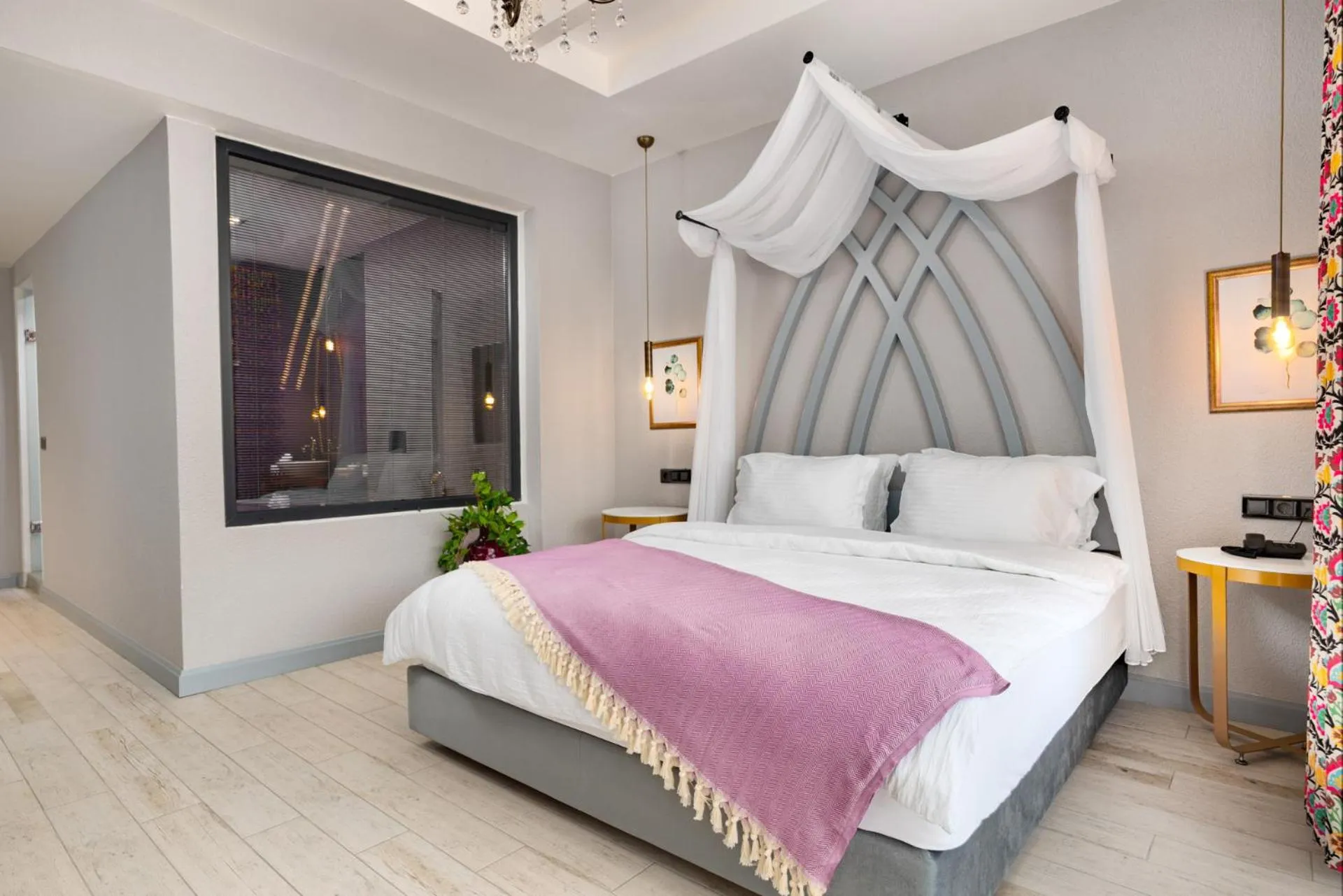 Bed in Hotel Karbel Sun