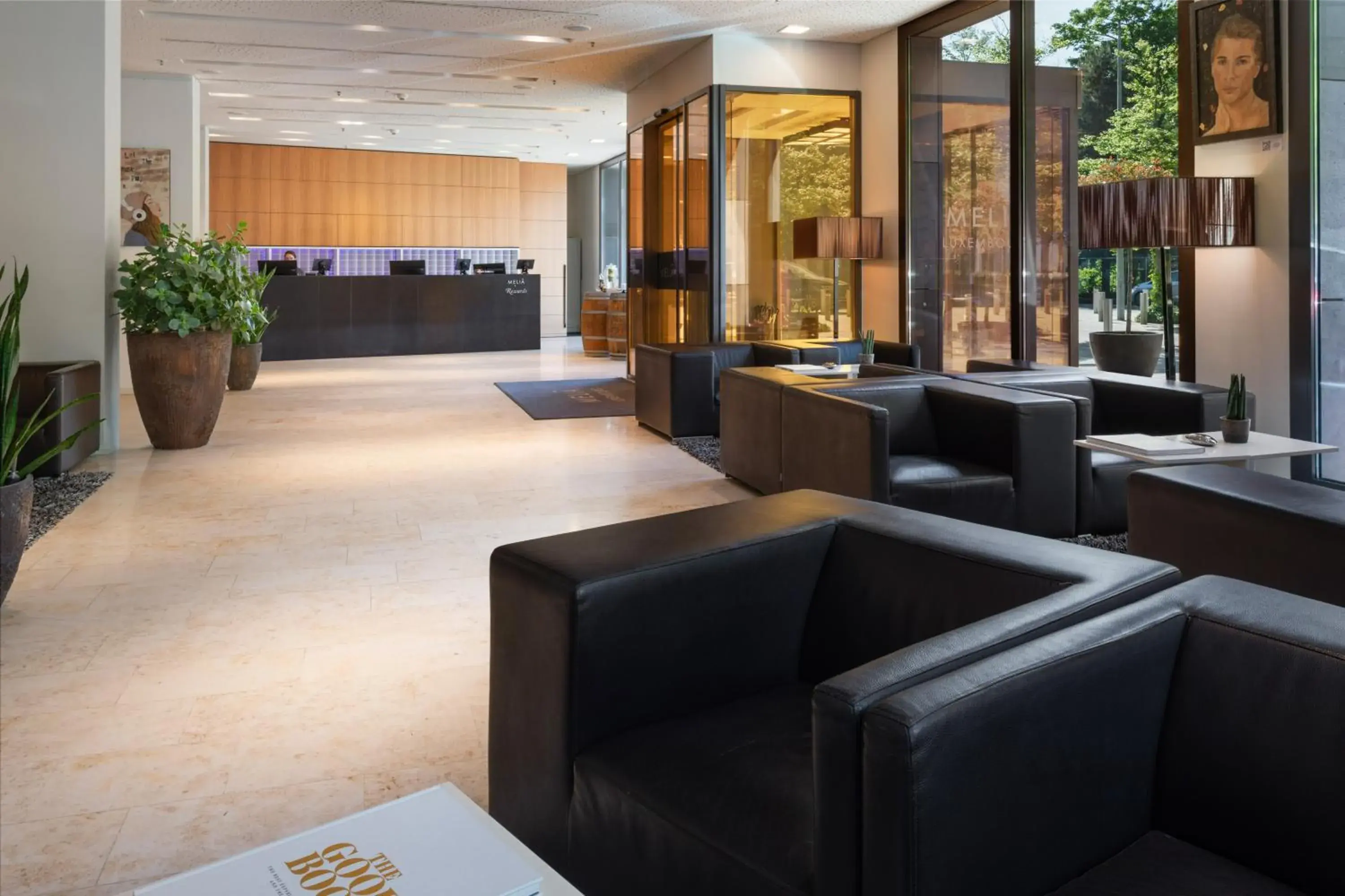 Lobby or reception in Melia Luxembourg Lobby or reception in Melia Luxembourg