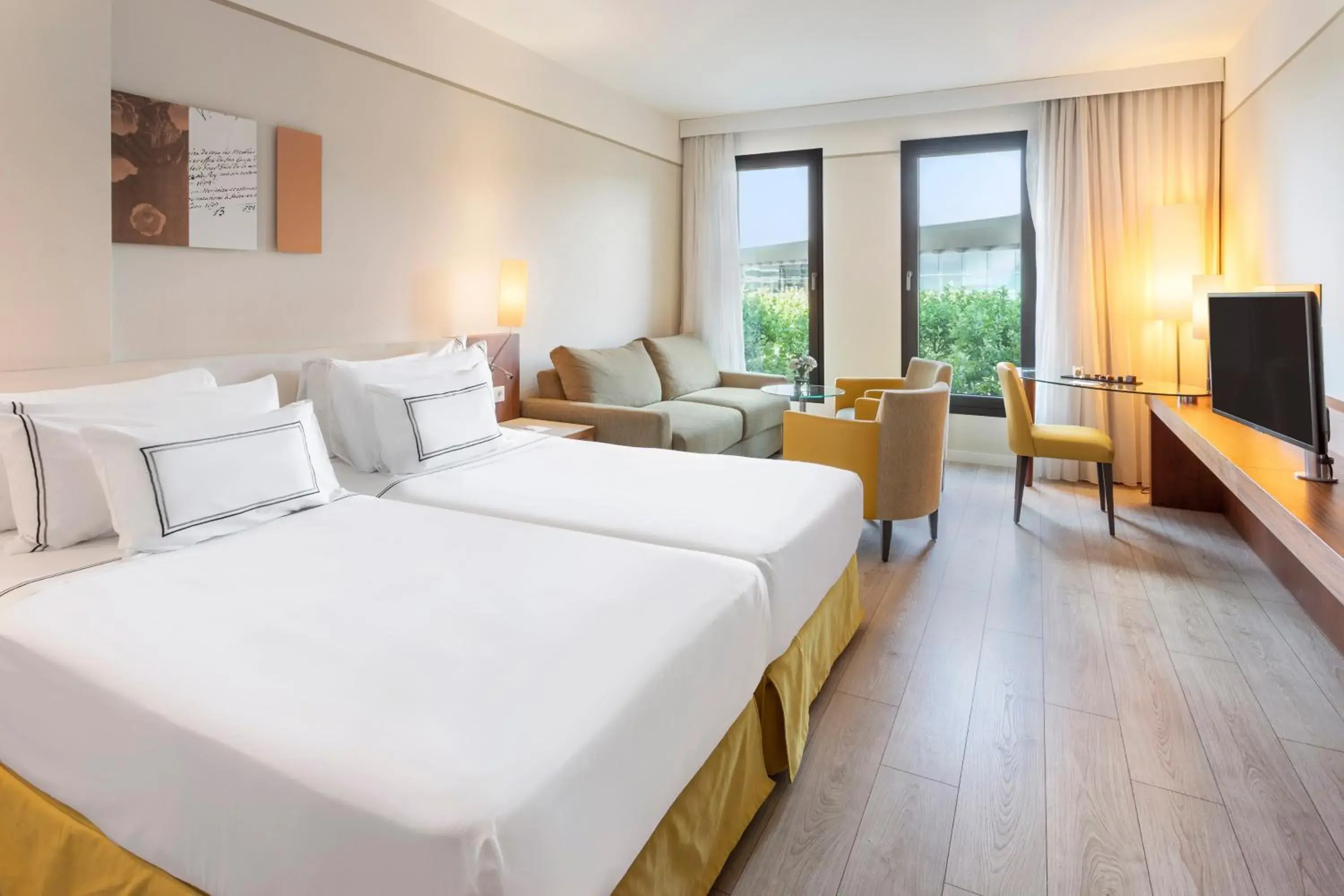 Bed in Melia Luxembourg Bed in Melia Luxembourg