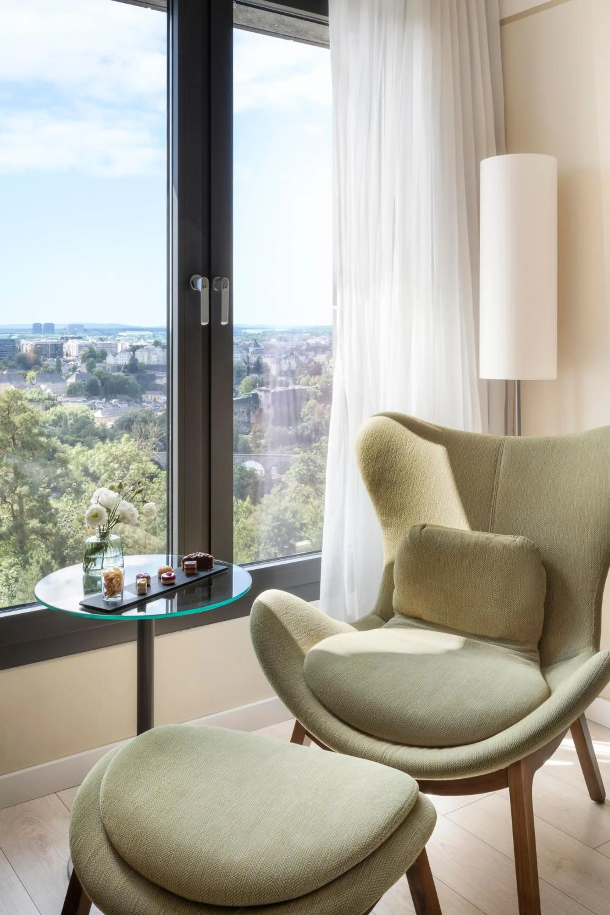 Living room in Melia Luxembourg