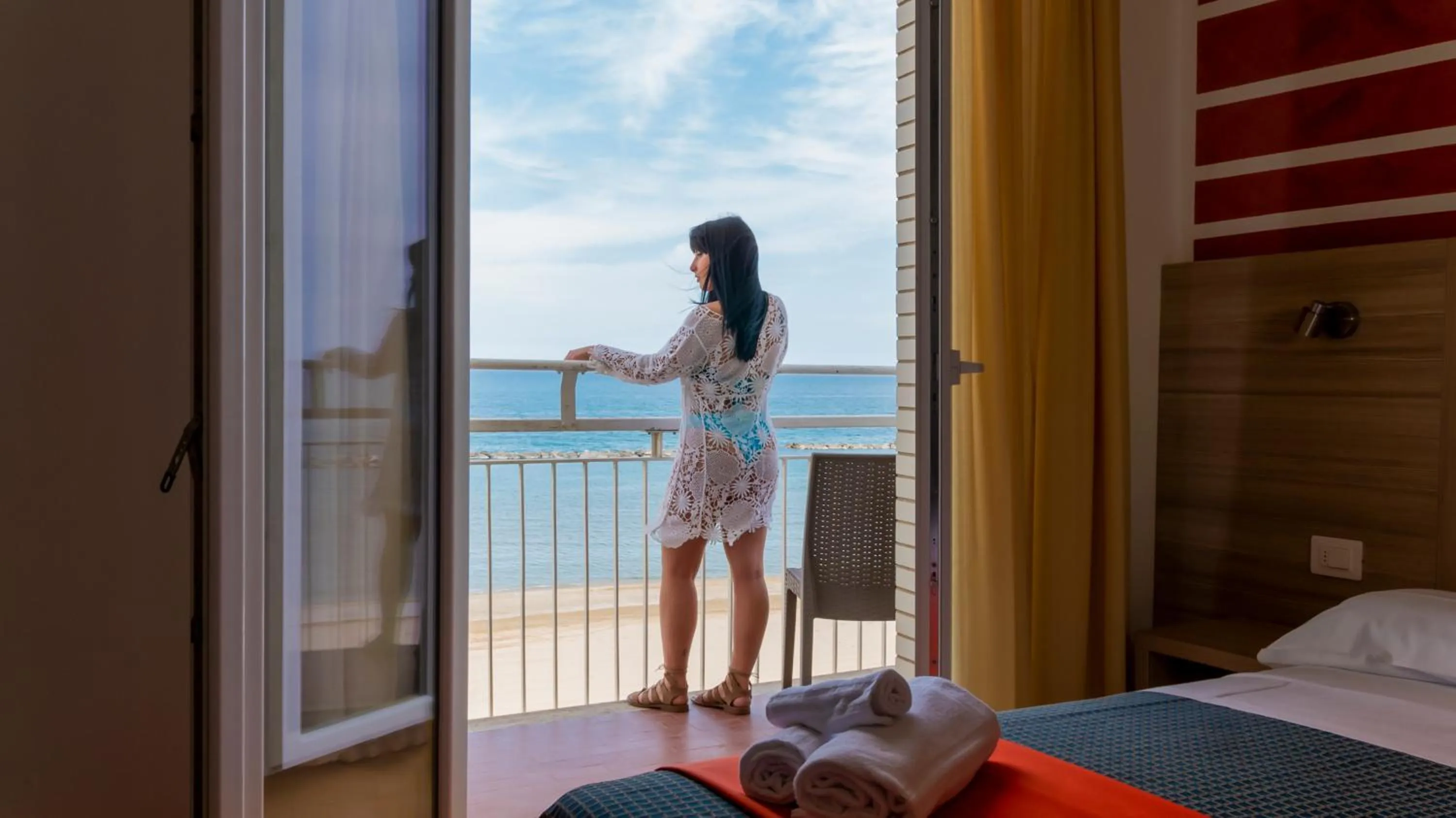 Sea view in Hotel President's