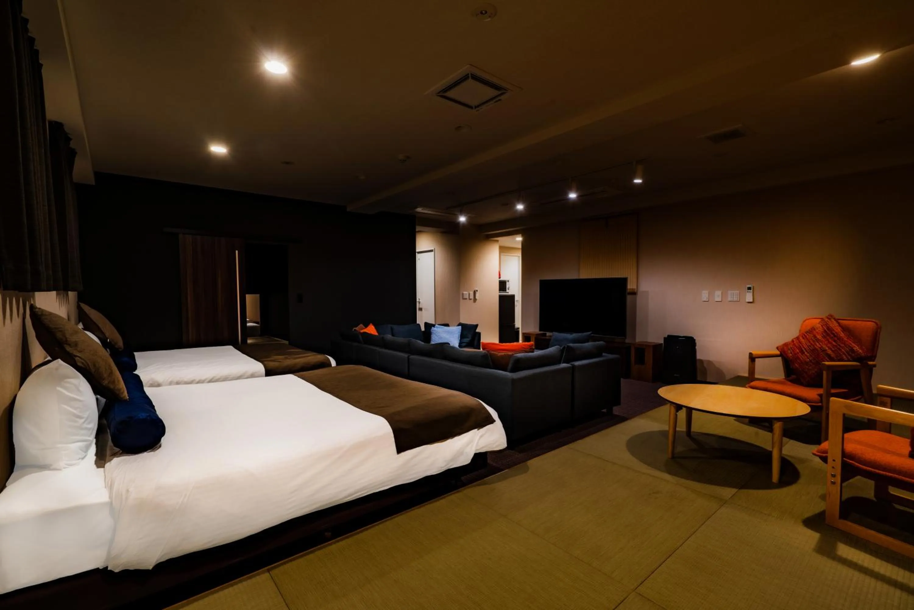 Photo of the whole room, Bed in Randor Residence Susukino Suites