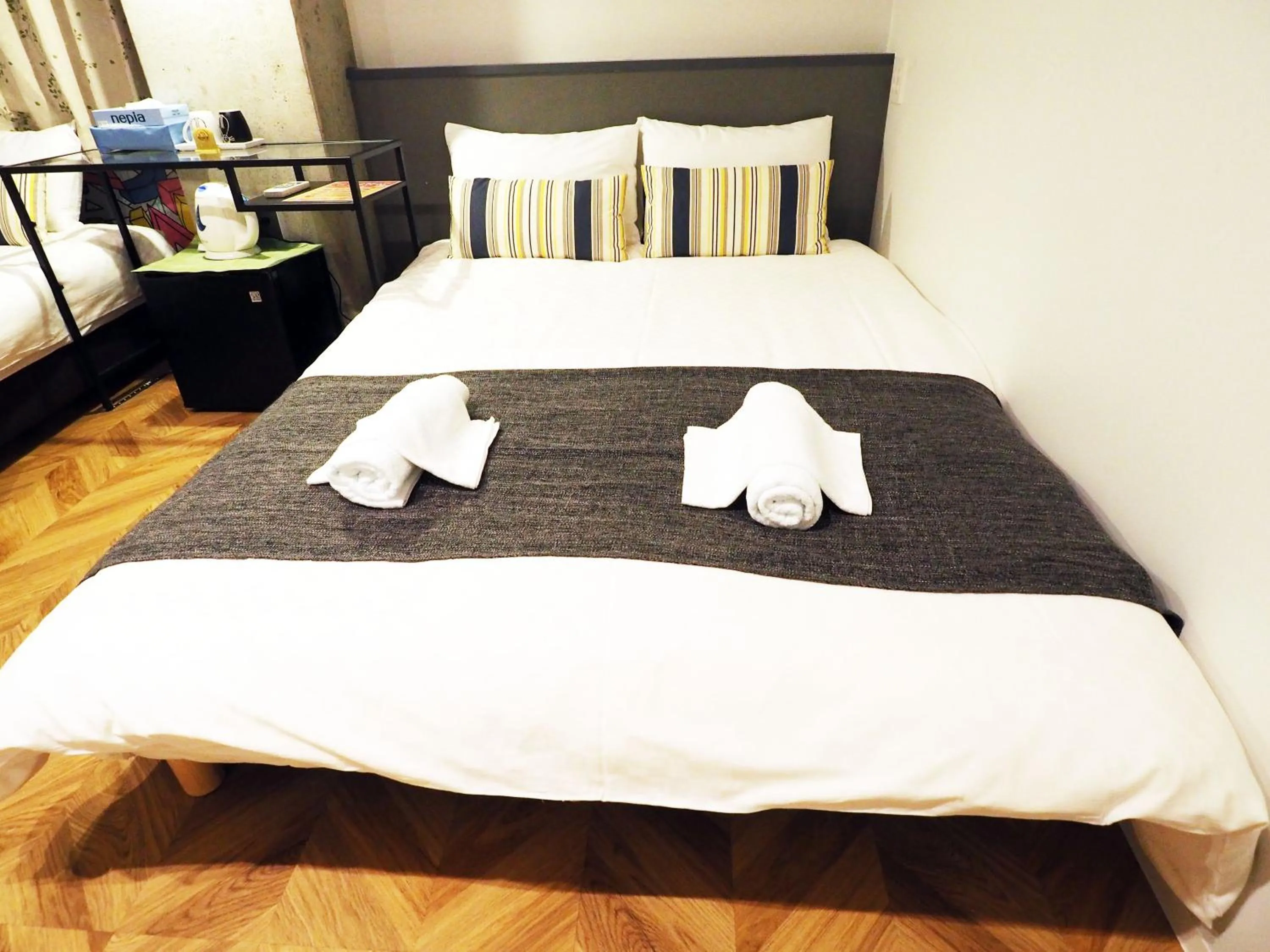 Bed in Yeah Room Namba