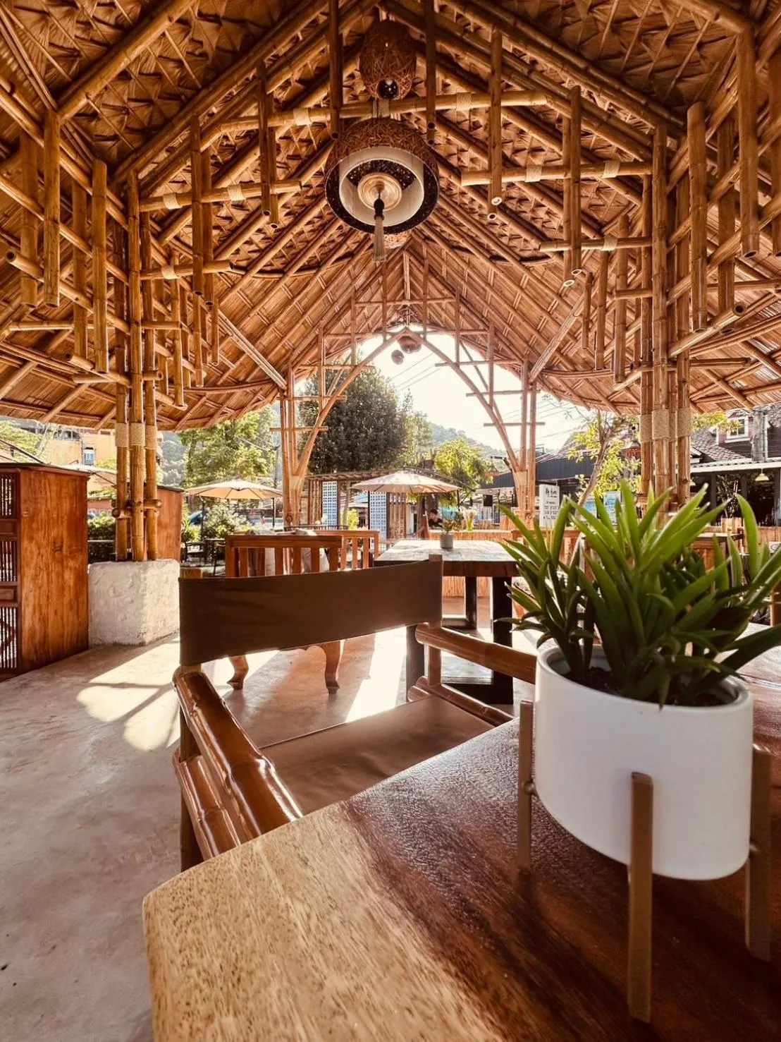 Seating area in Cicada Lanta