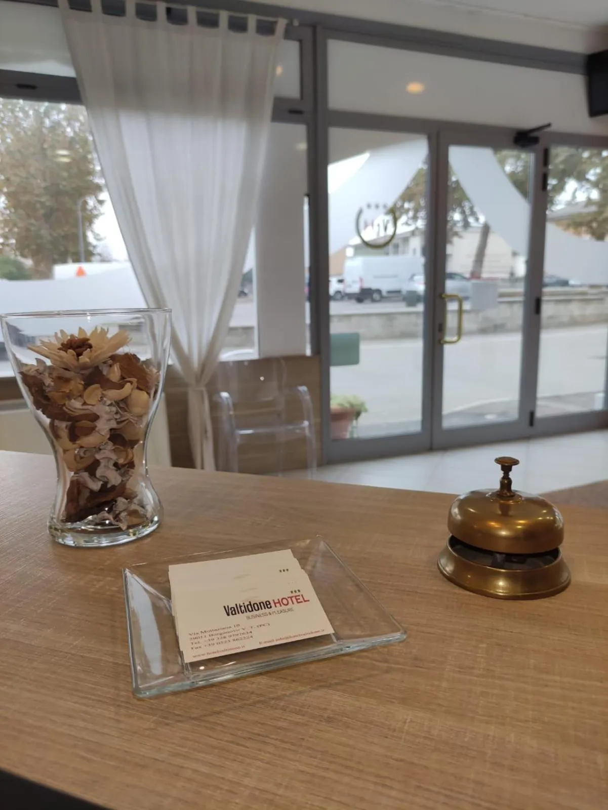 Lobby or reception in Valtidone Hotel