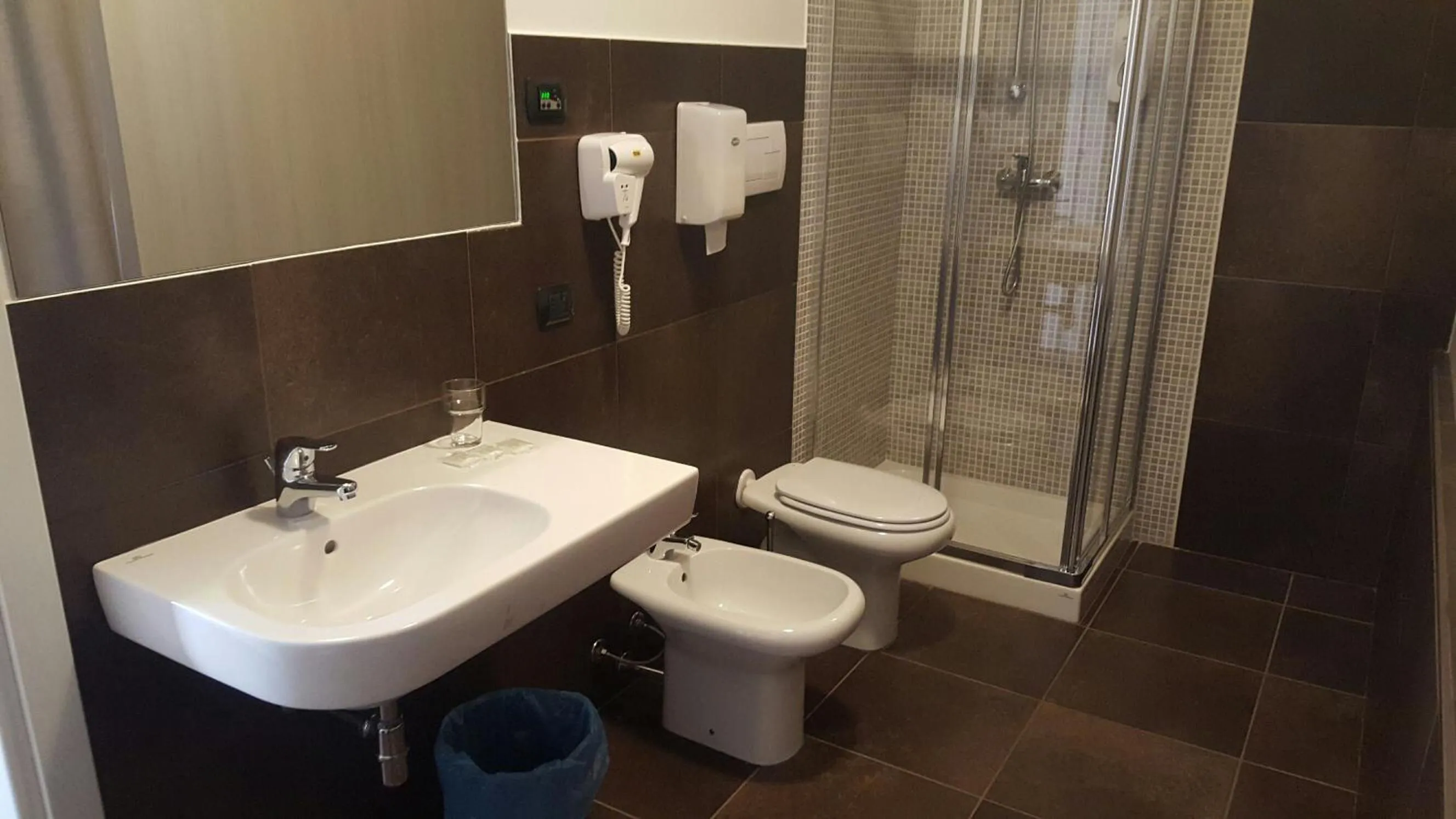 Bathroom in Valtidone Hotel