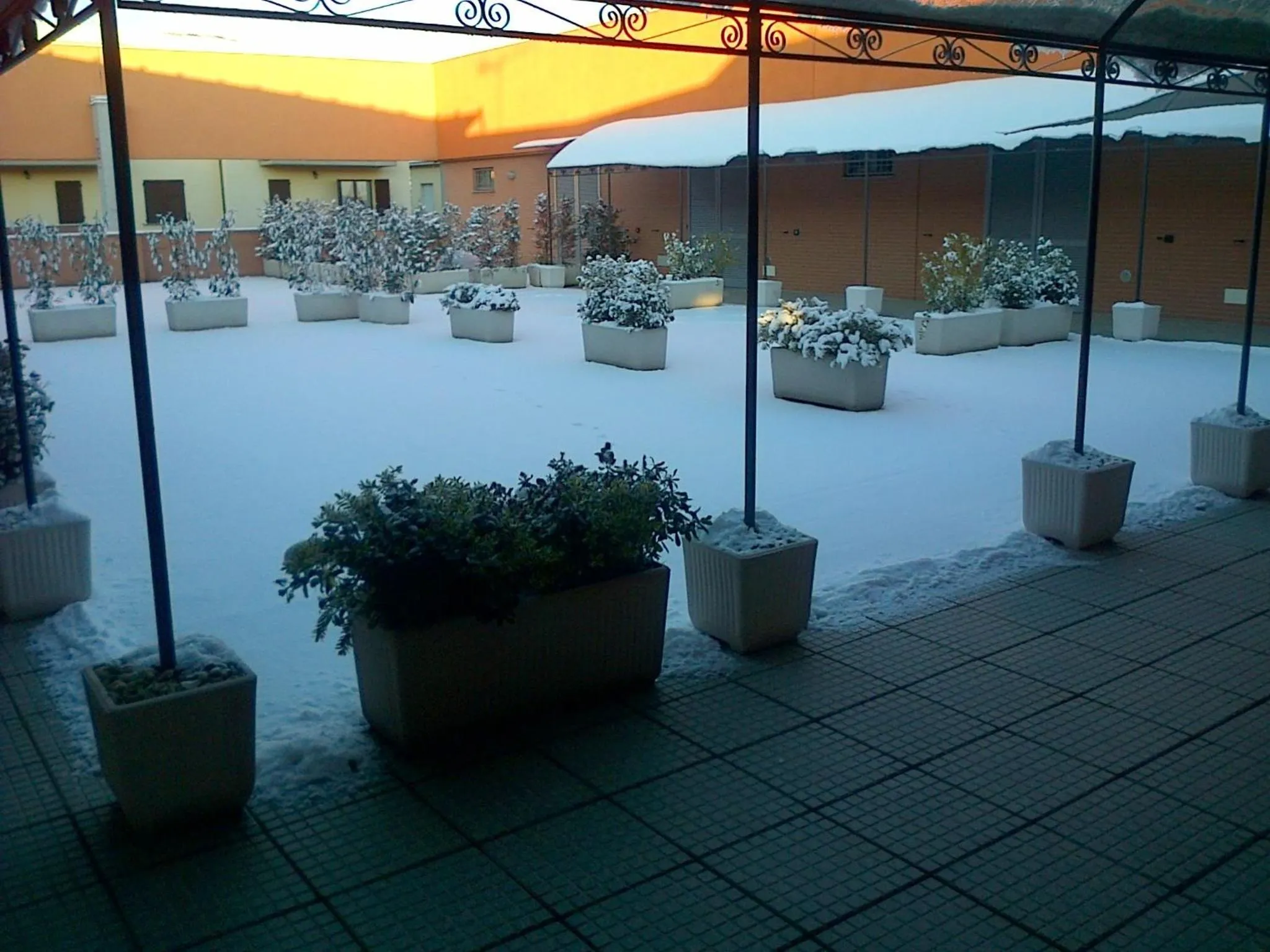 Balcony/Terrace in Valtidone Hotel