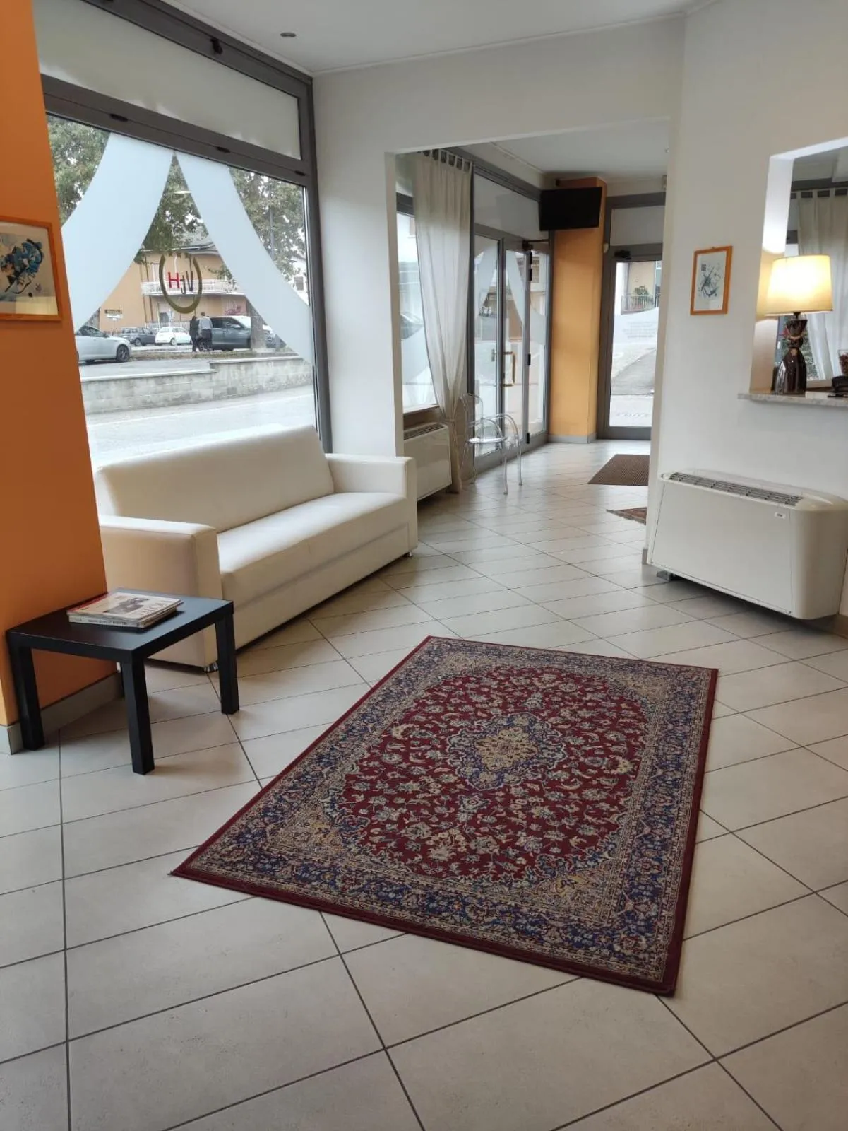 Lobby or reception in Valtidone Hotel