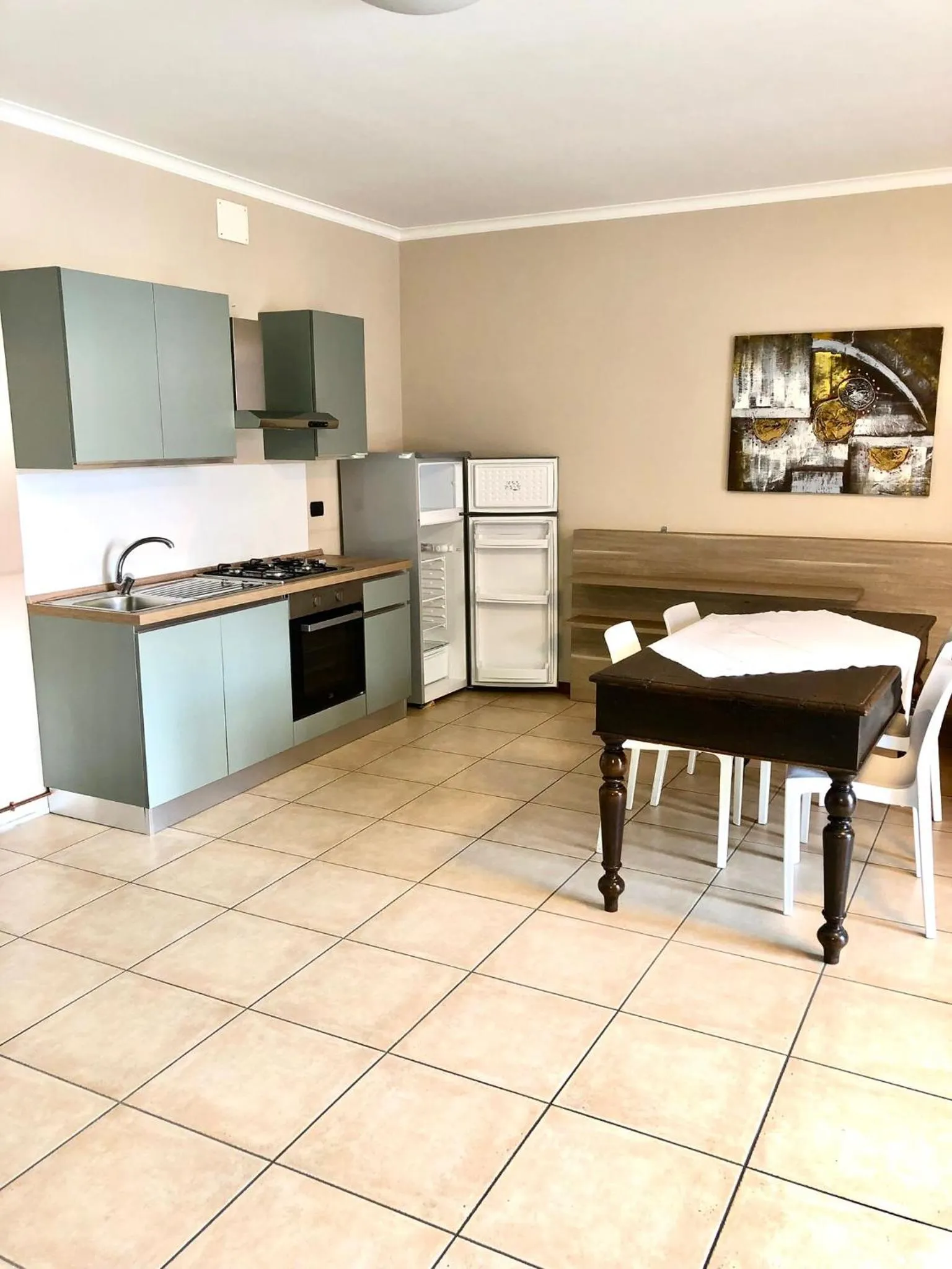 Kitchen or kitchenette in Valtidone Hotel