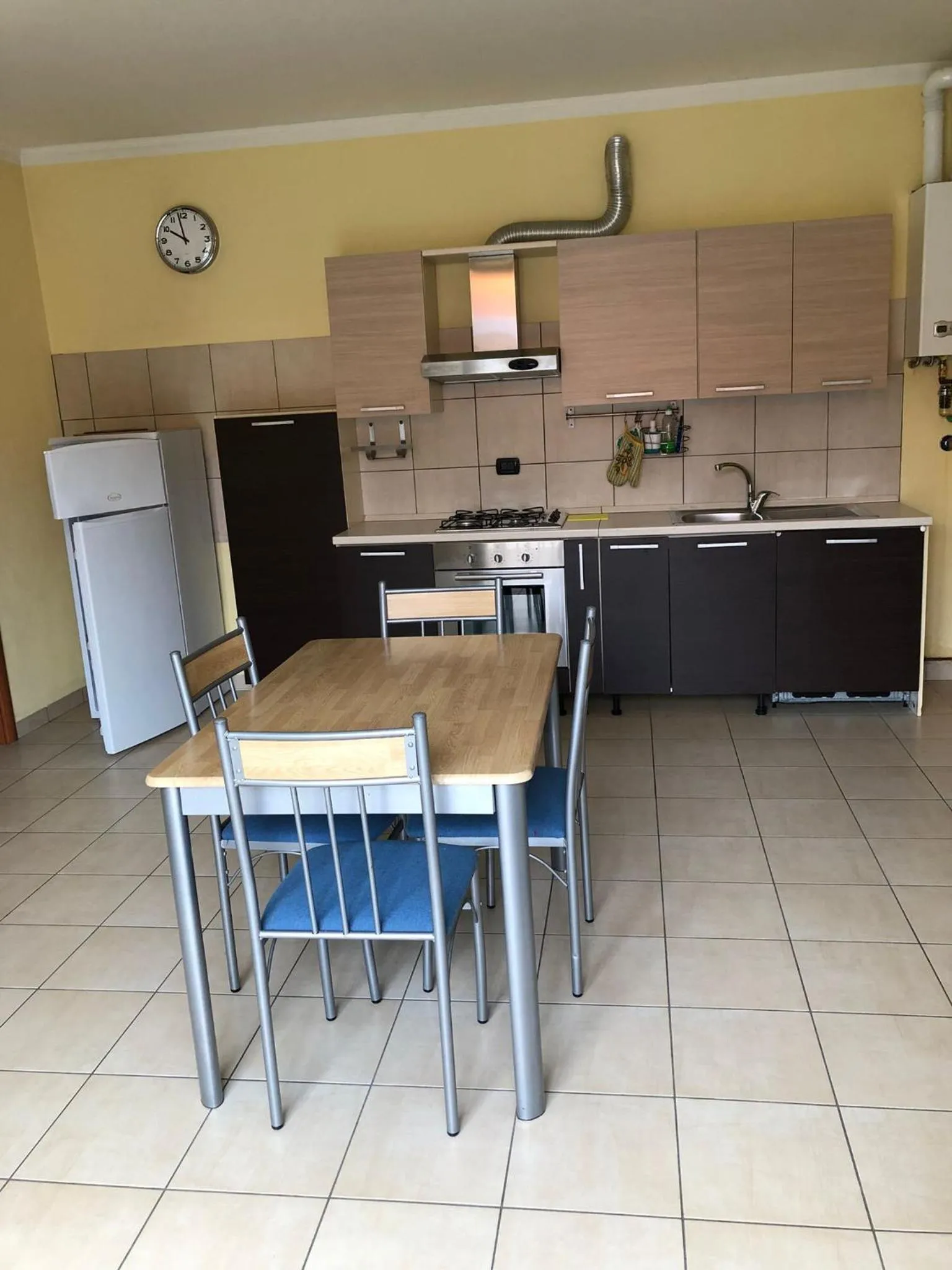 Kitchen or kitchenette in Valtidone Hotel