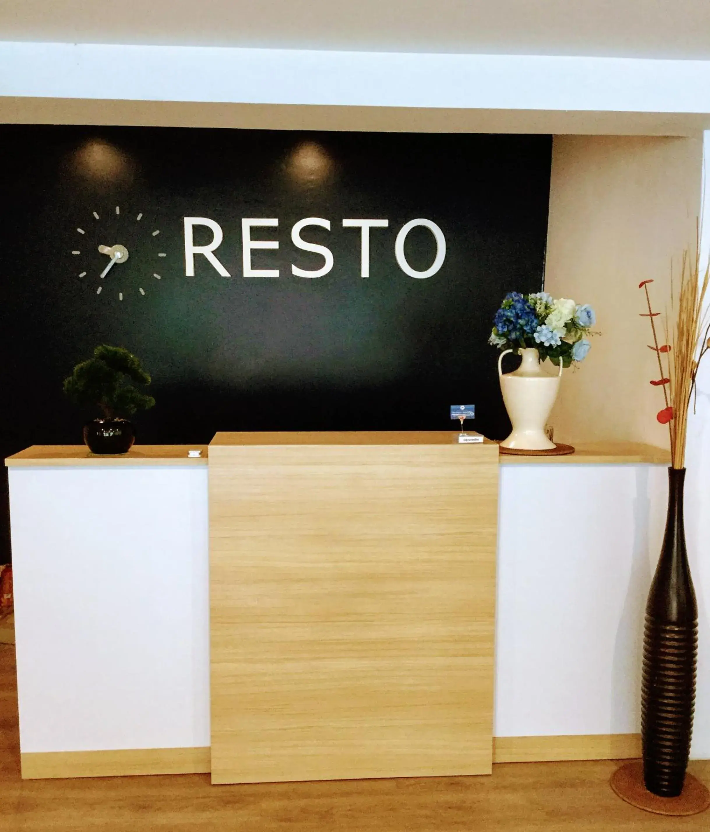 Lobby or reception in The Resto Lobby or reception in The Resto