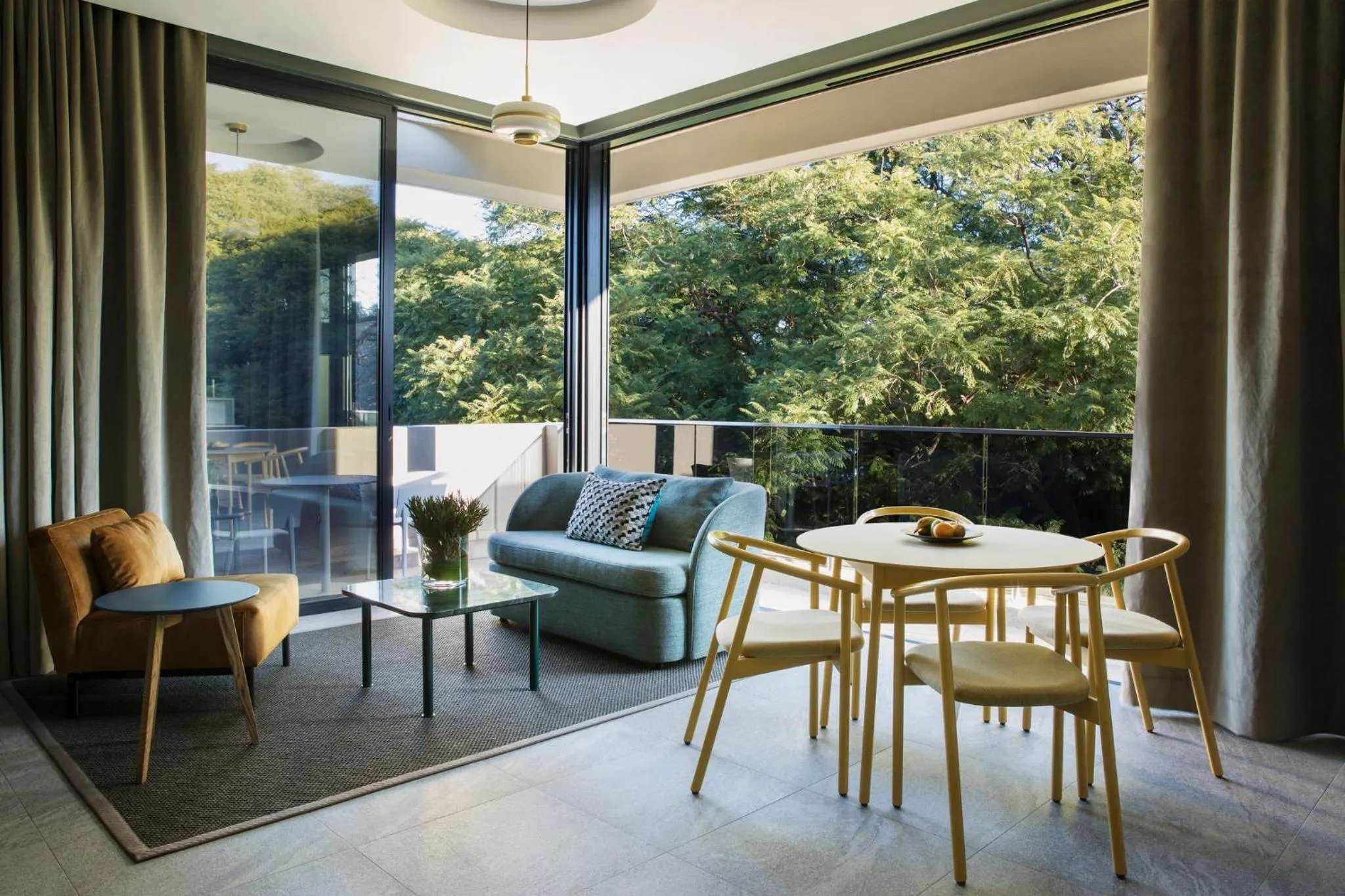 Patio in Home Suite Hotels Rosebank