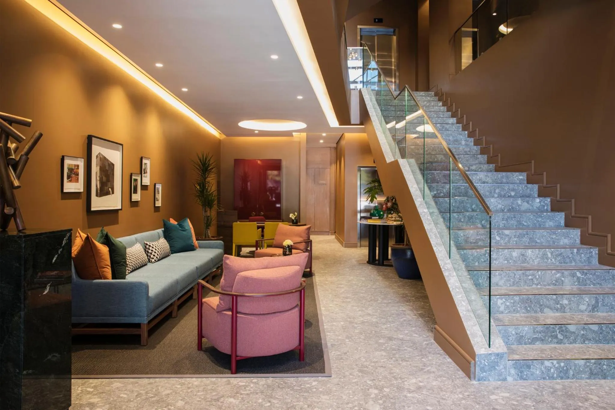 Lobby or reception in Home Suite Hotels Rosebank