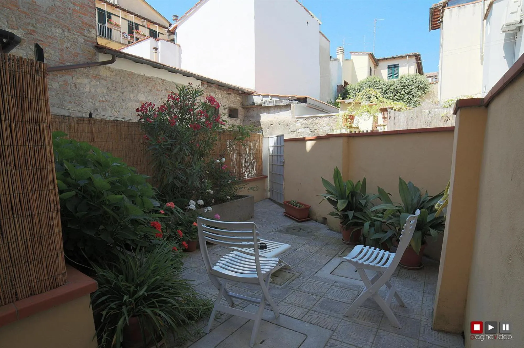 Patio in Albergo Giugni