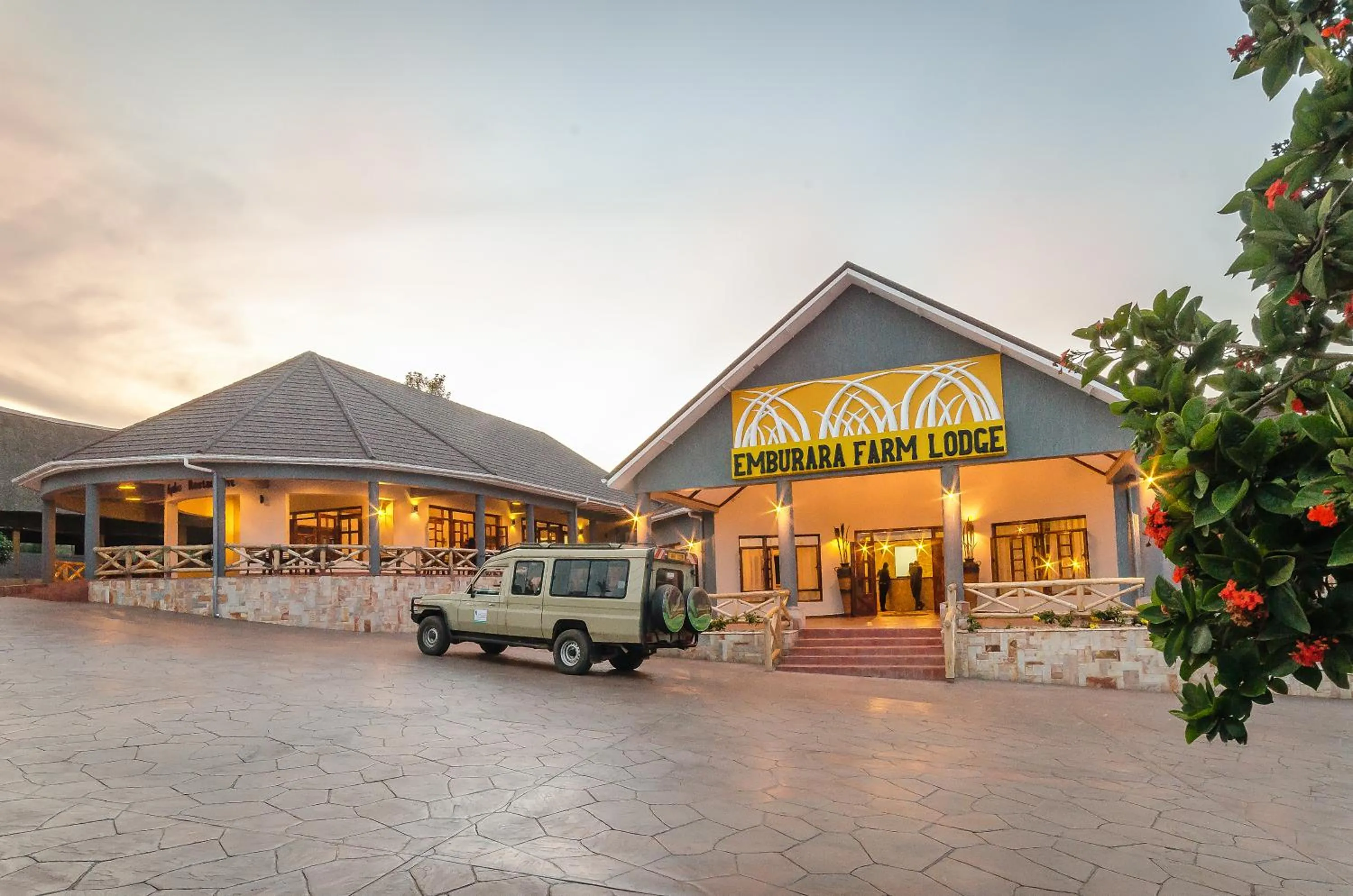 Decorative detail in Emburara Farm Lodge