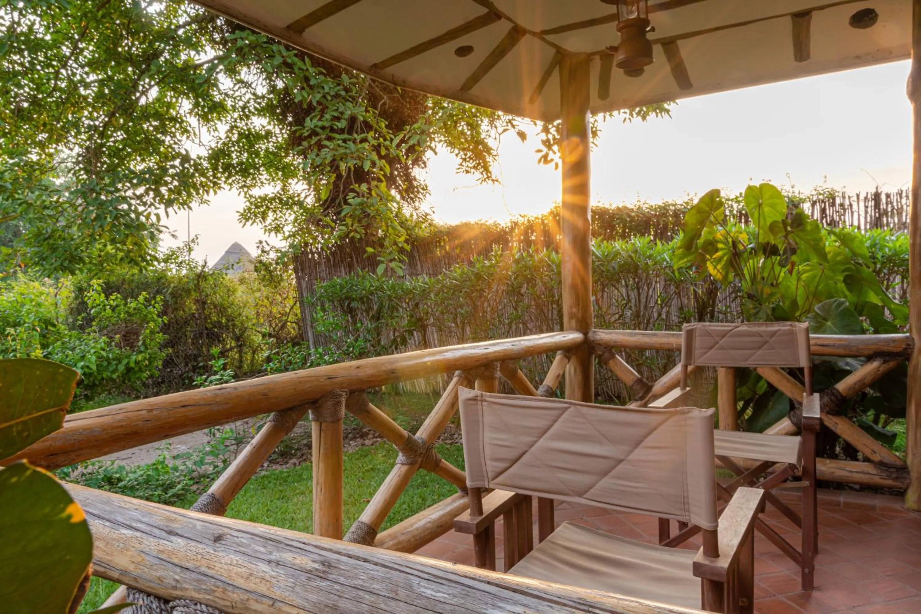 Balcony/Terrace in Emburara Farm Lodge