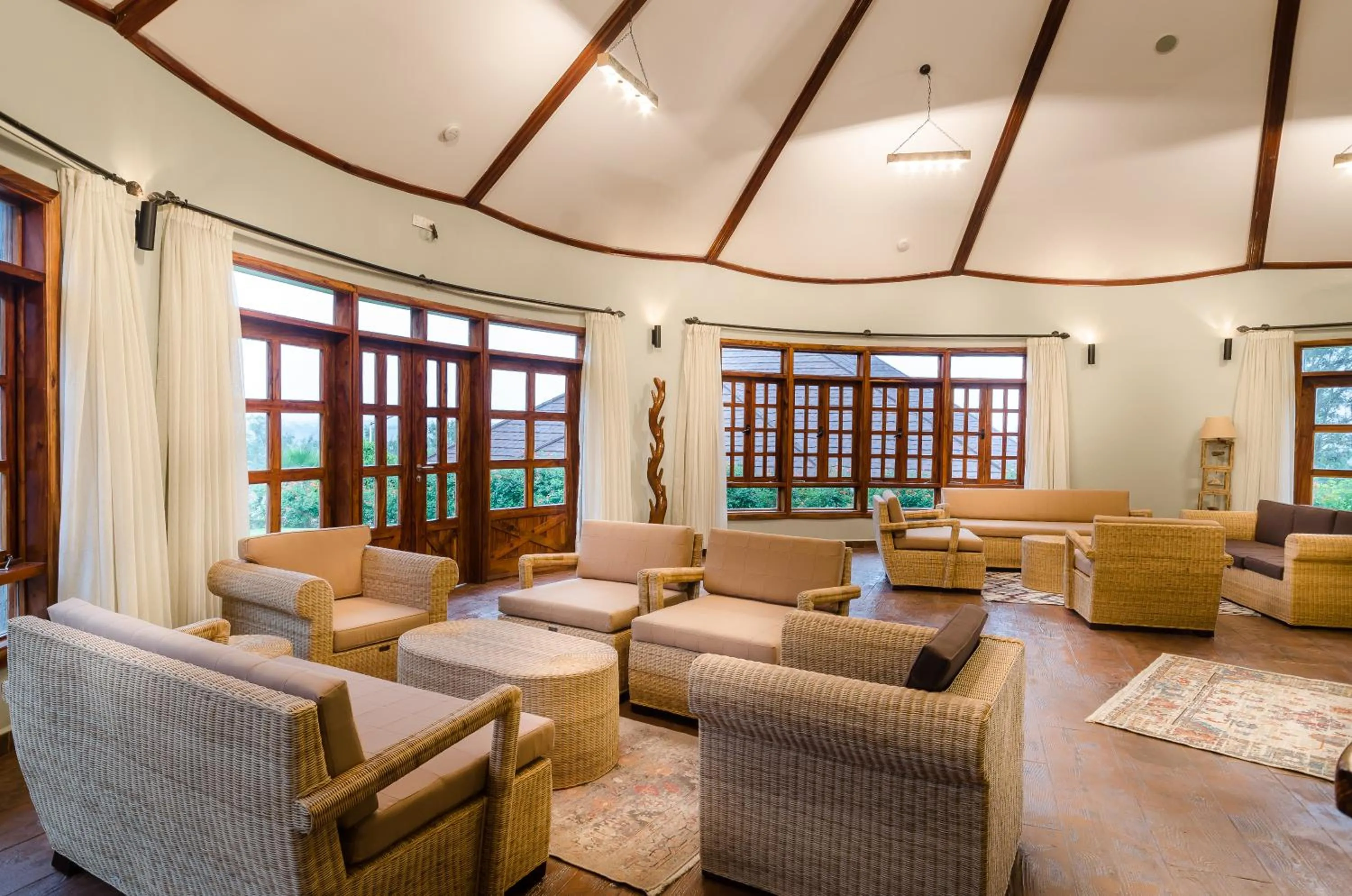Lounge or bar in Emburara Farm Lodge